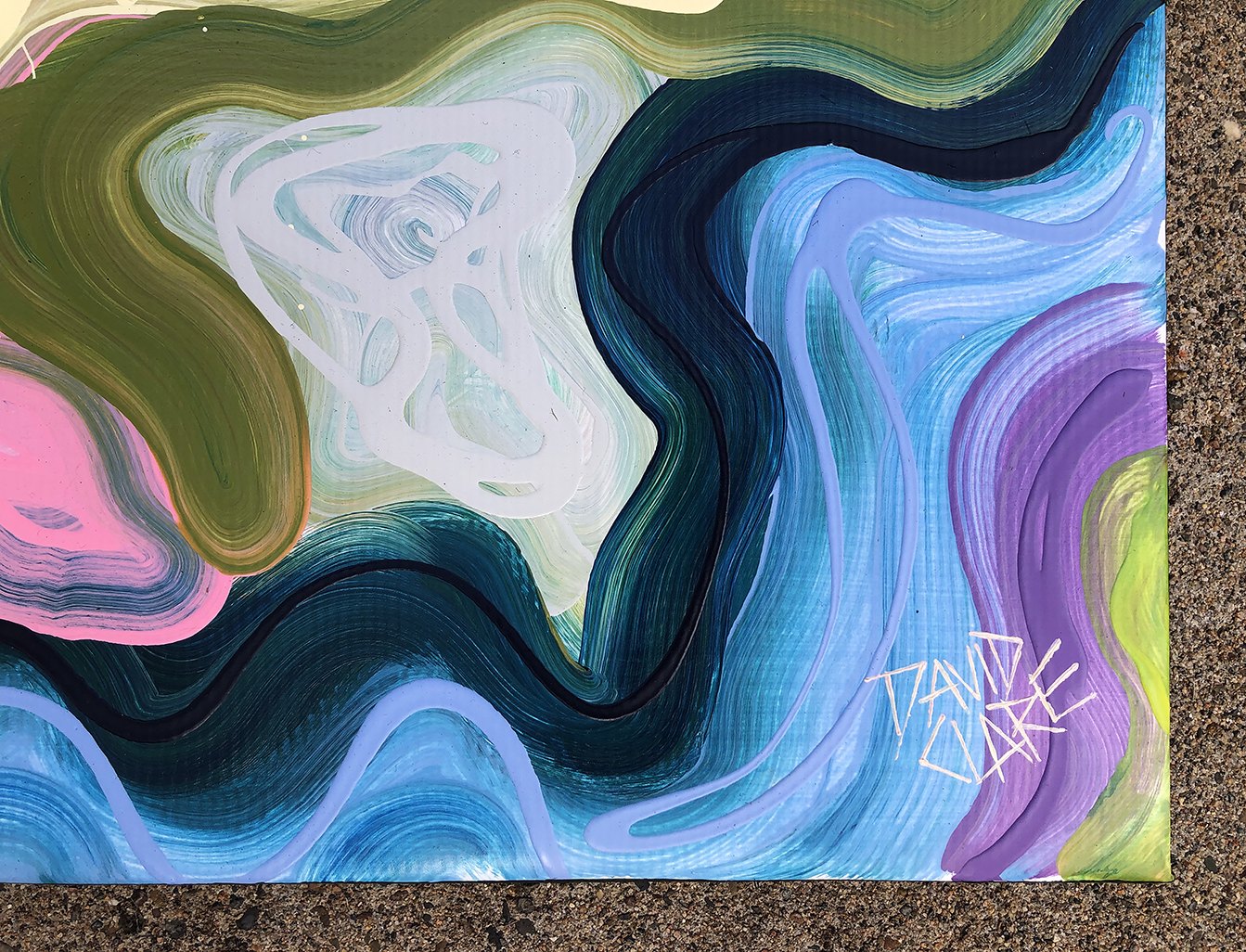 All The Rivers Sign Lr