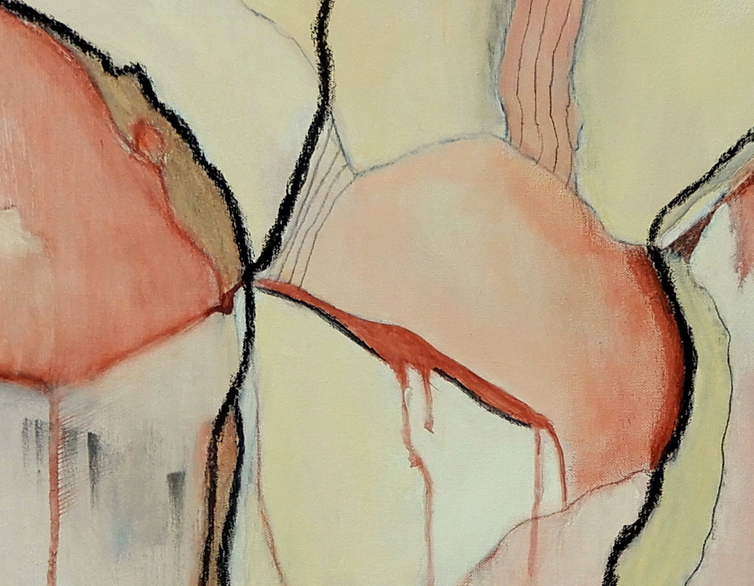 Doodie Herman Just Peachy Abstract 001