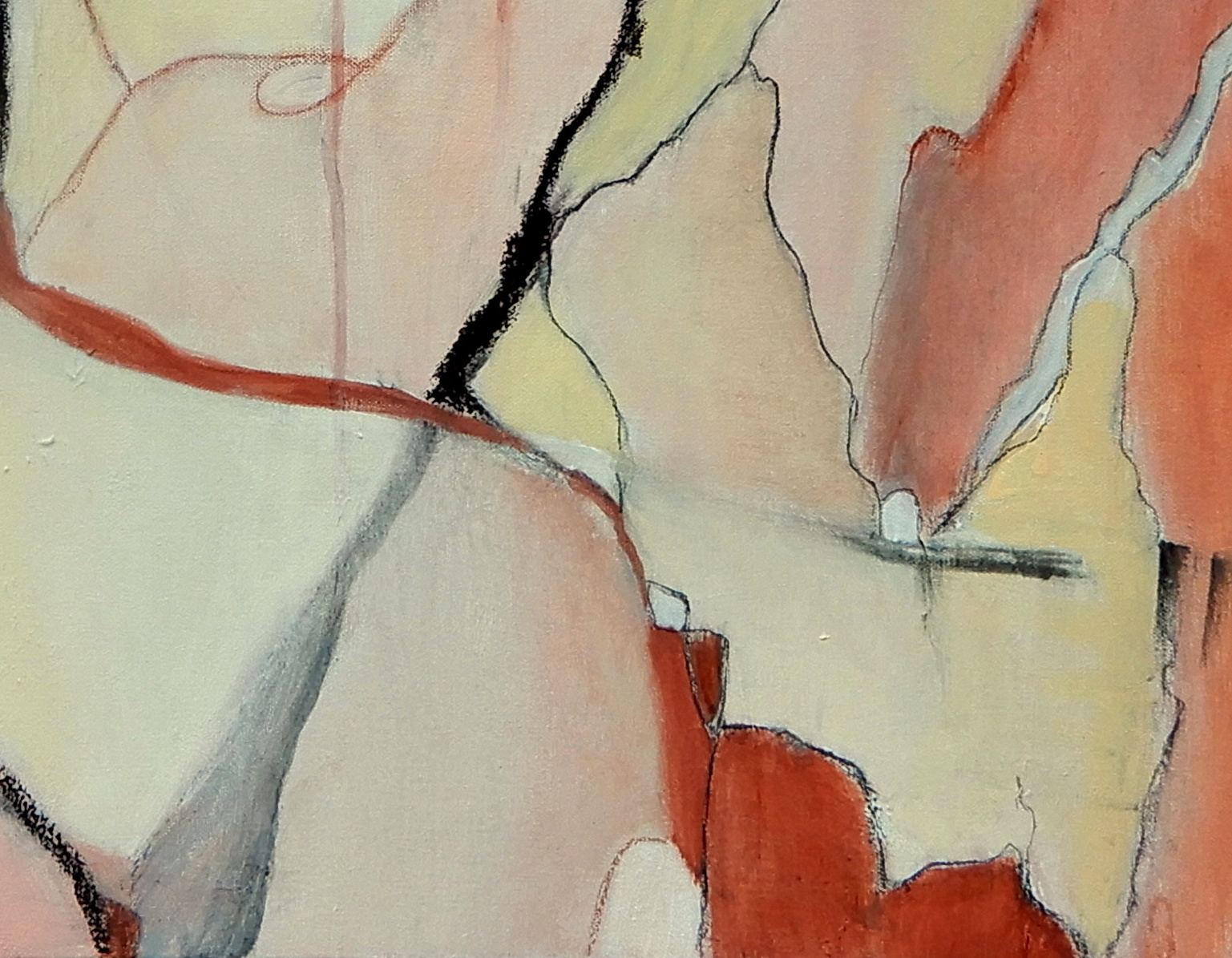 Doodie Herman Just Peachy Abstract 002