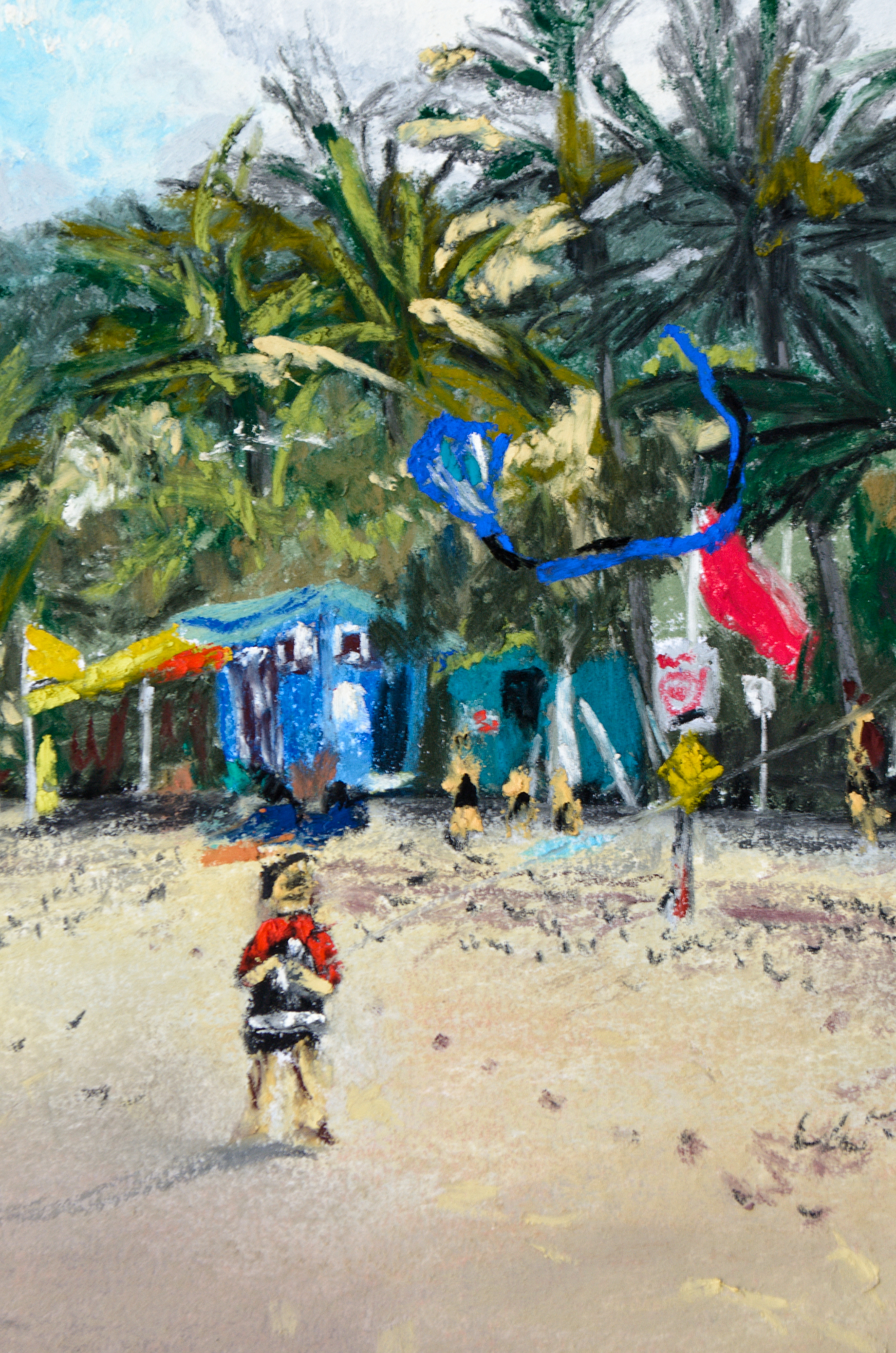 Sam Askin Kites At The Beach 3 Child