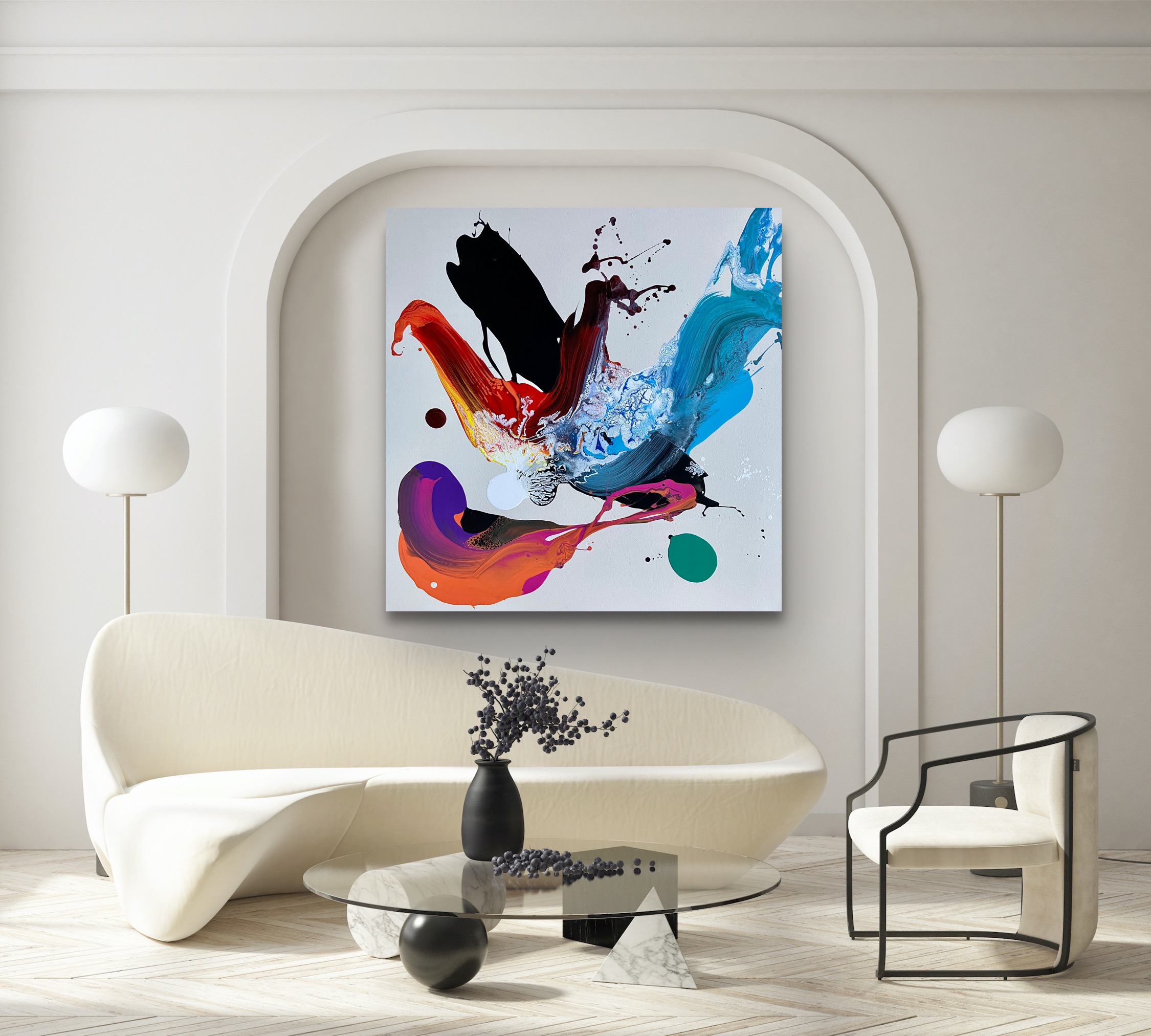 Early Bird White Wall Two