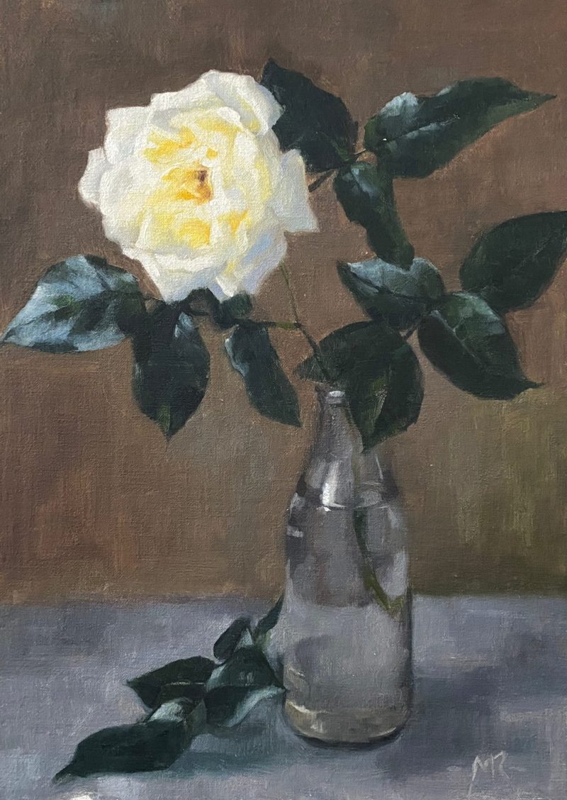 White rose tonal study