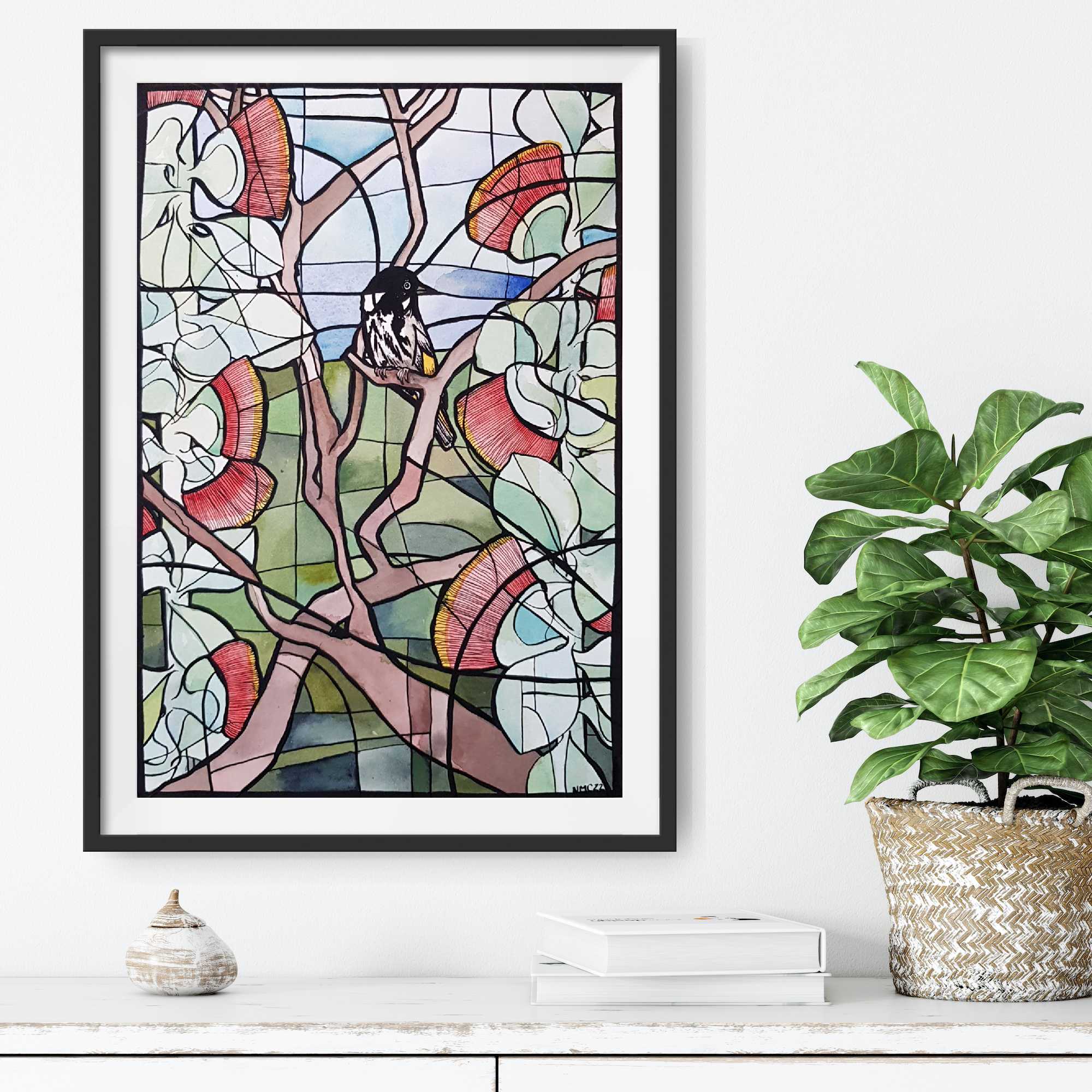 Eucalyptus Macrocarpa In Bloom Artrooms