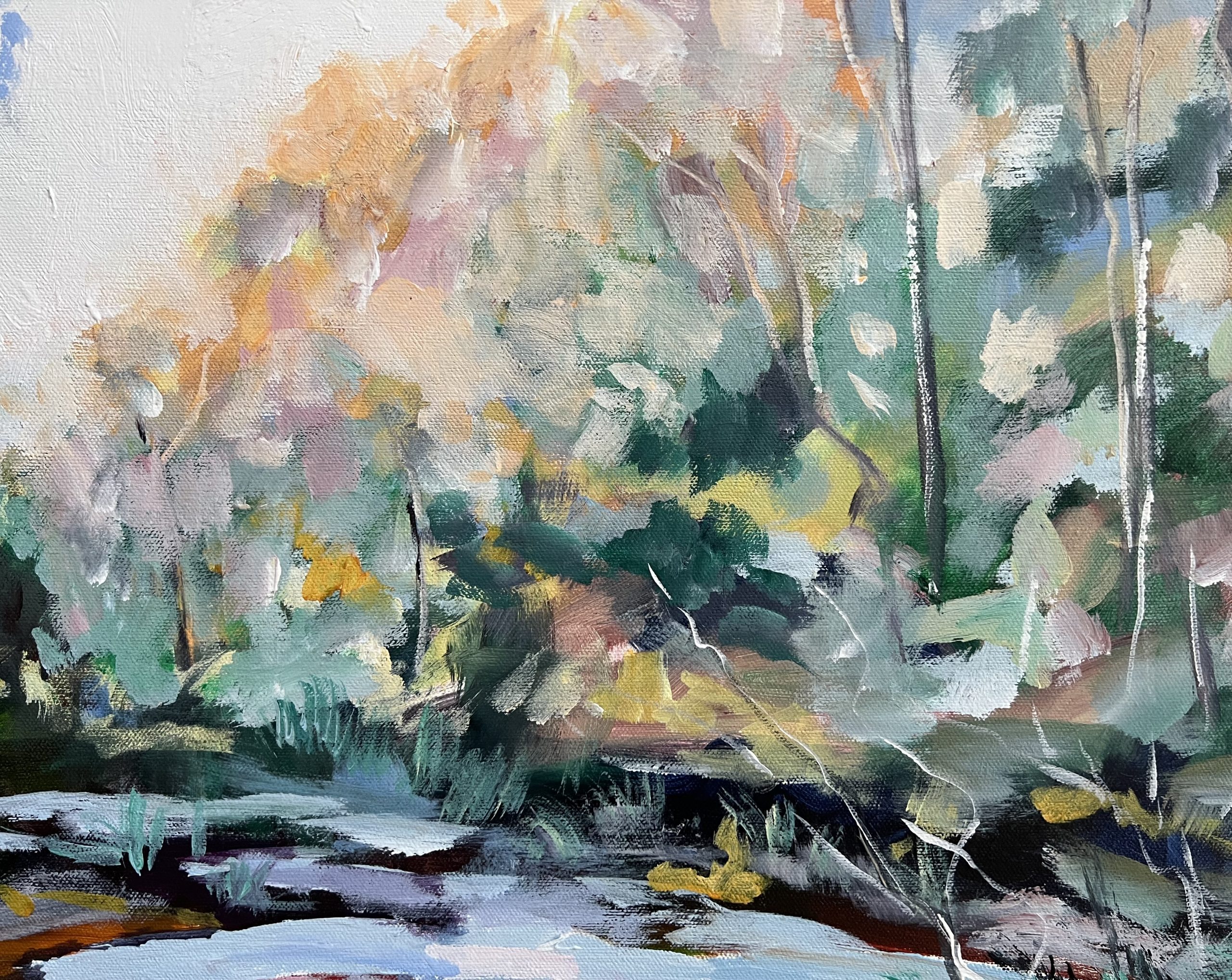 Queen Mary And Killarney Close Up By Meredith Howse