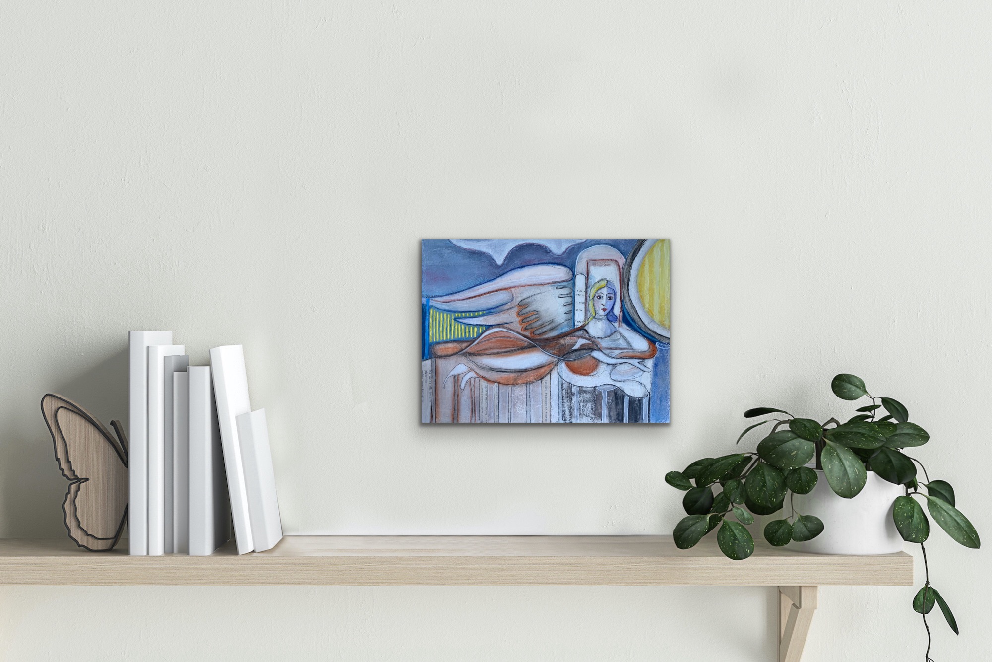 Wings Of Spirits Insitu Bookshelf