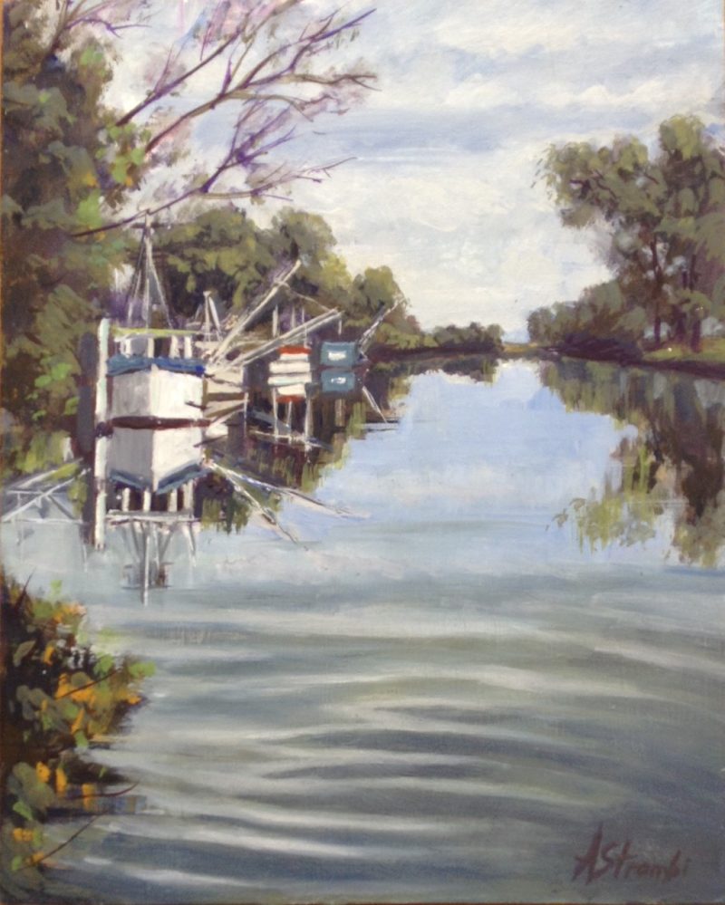 Fishing Boat in Palmers Channel, Yamba