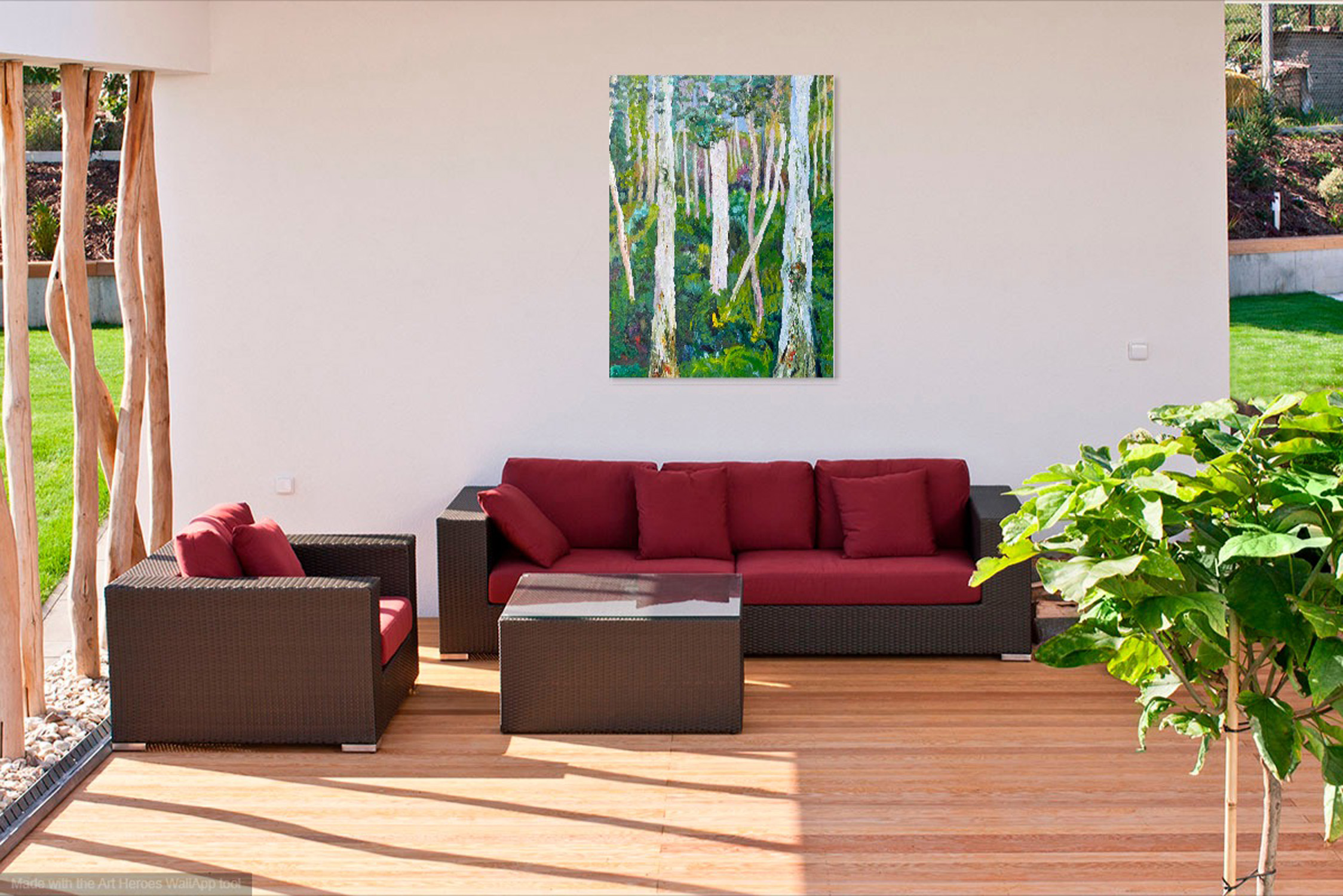 Ghost Gum Forest 1 Room View