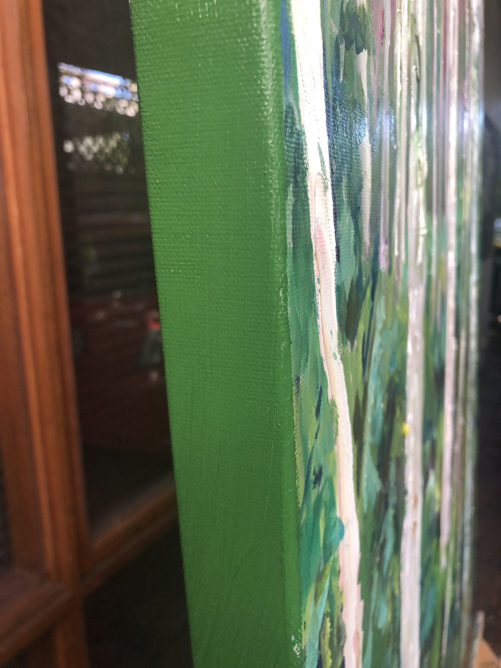 Ghost Gum Forest Side View