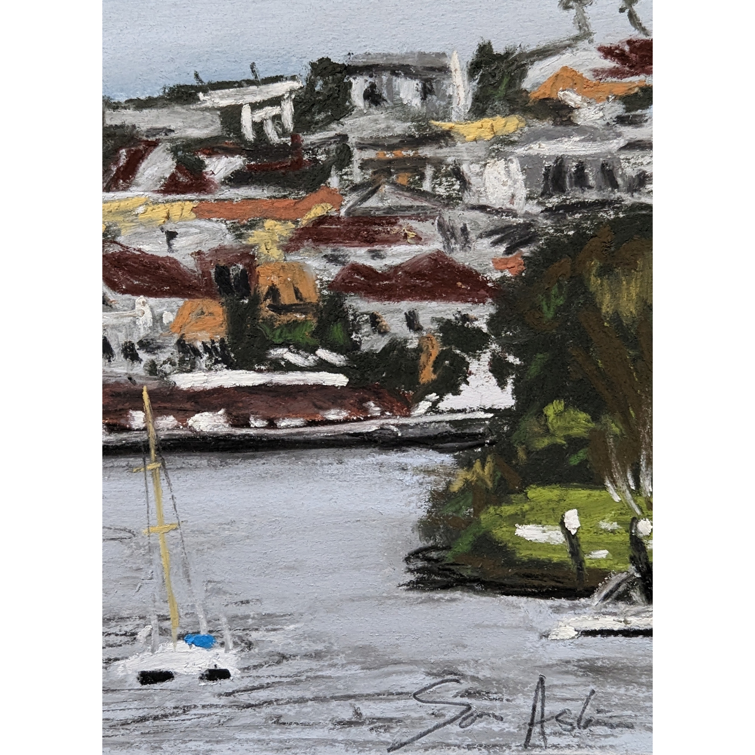 Sam Askin Brisbane River Bend 3 Signature