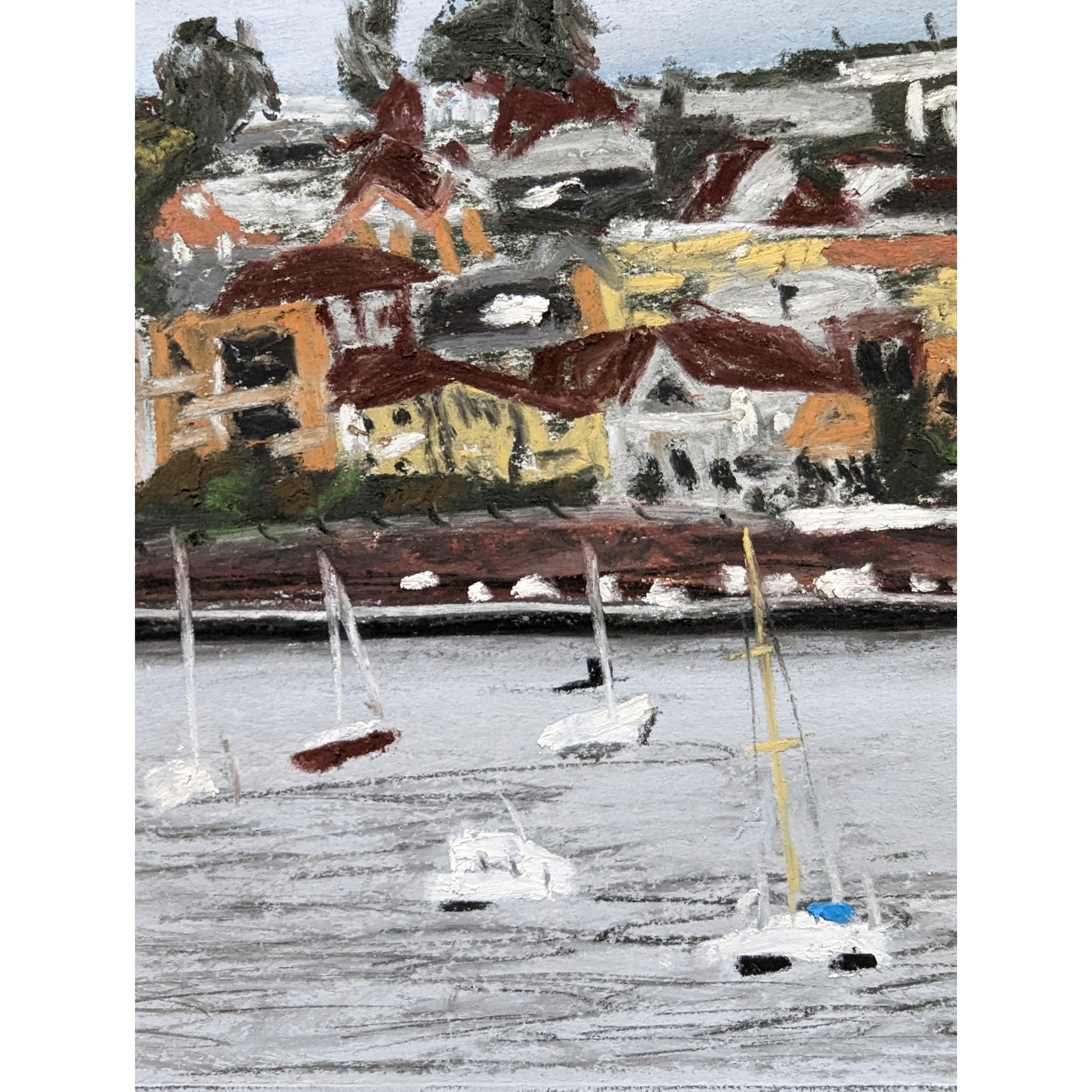 Sam Askin Brisbane River Bend 3 Boats