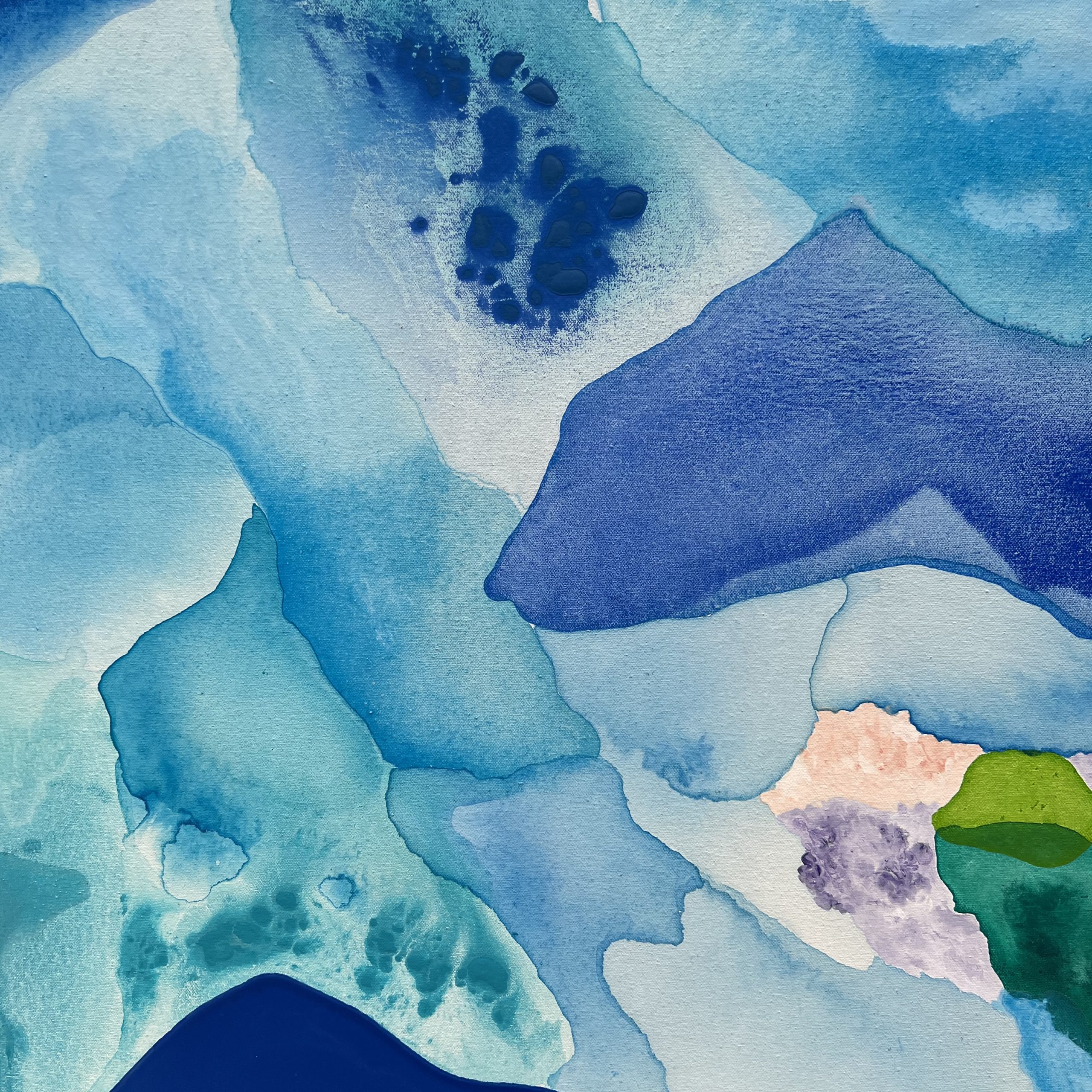 Beach Memories Rebecca Koerting Australian Abstract Artist Detail 4