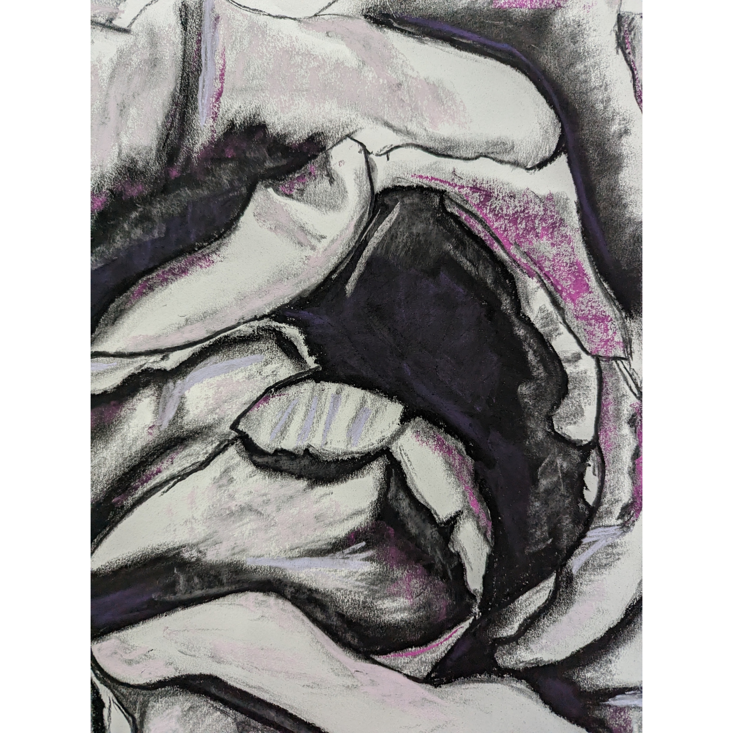 Sam Askin Charcoal Rose Bud