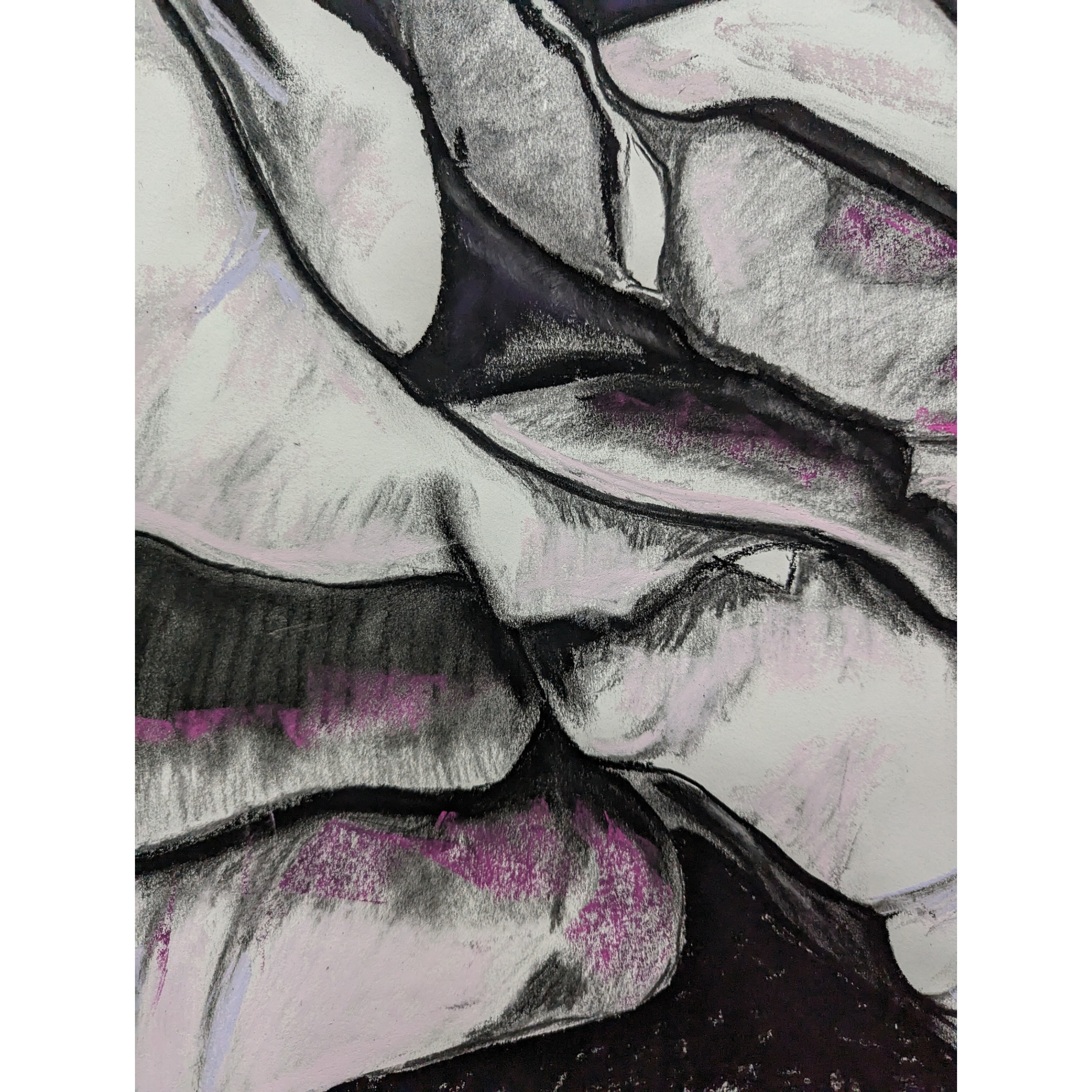 Sam Askin Charcoal Rose Petals