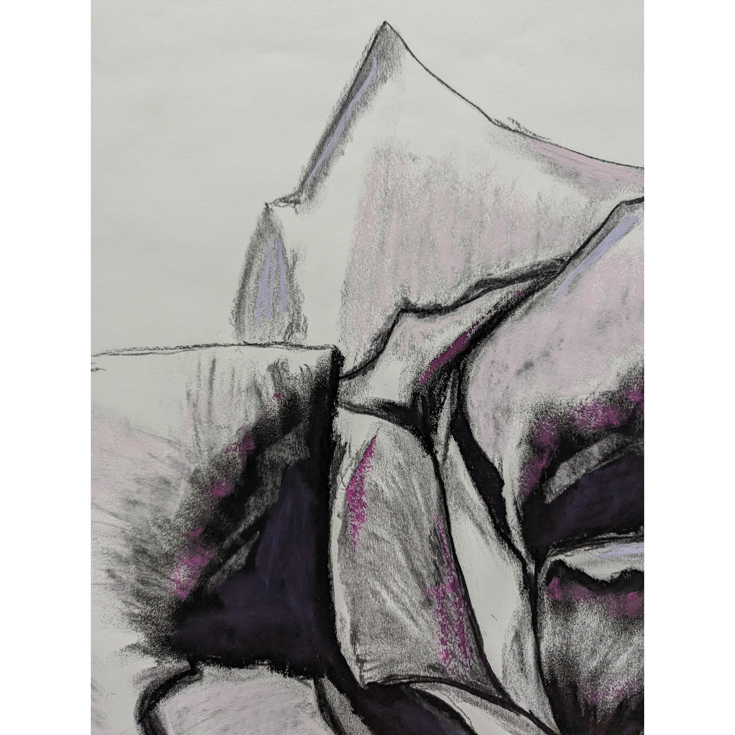 Sam Askin Charcoal Rose Outer Petals