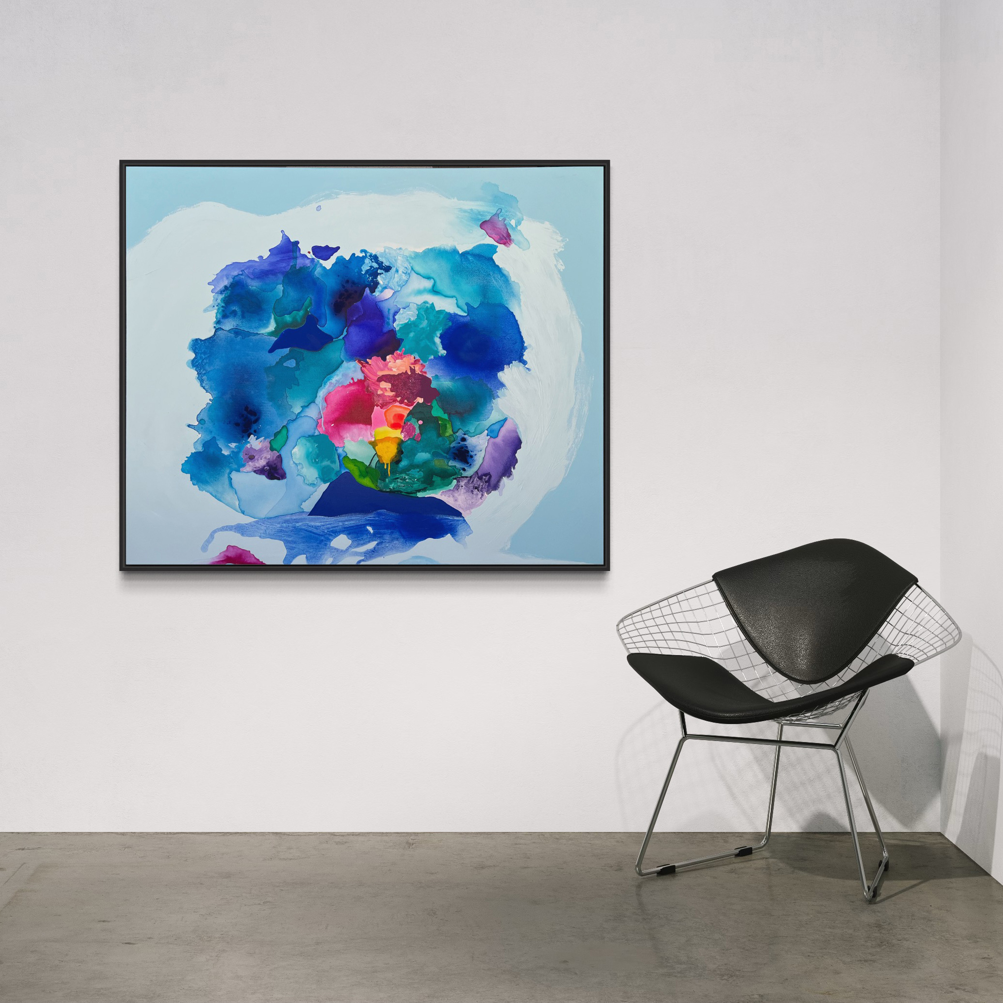 Rebecca Koerting Studio Australian Abstract Artist Modern Beach