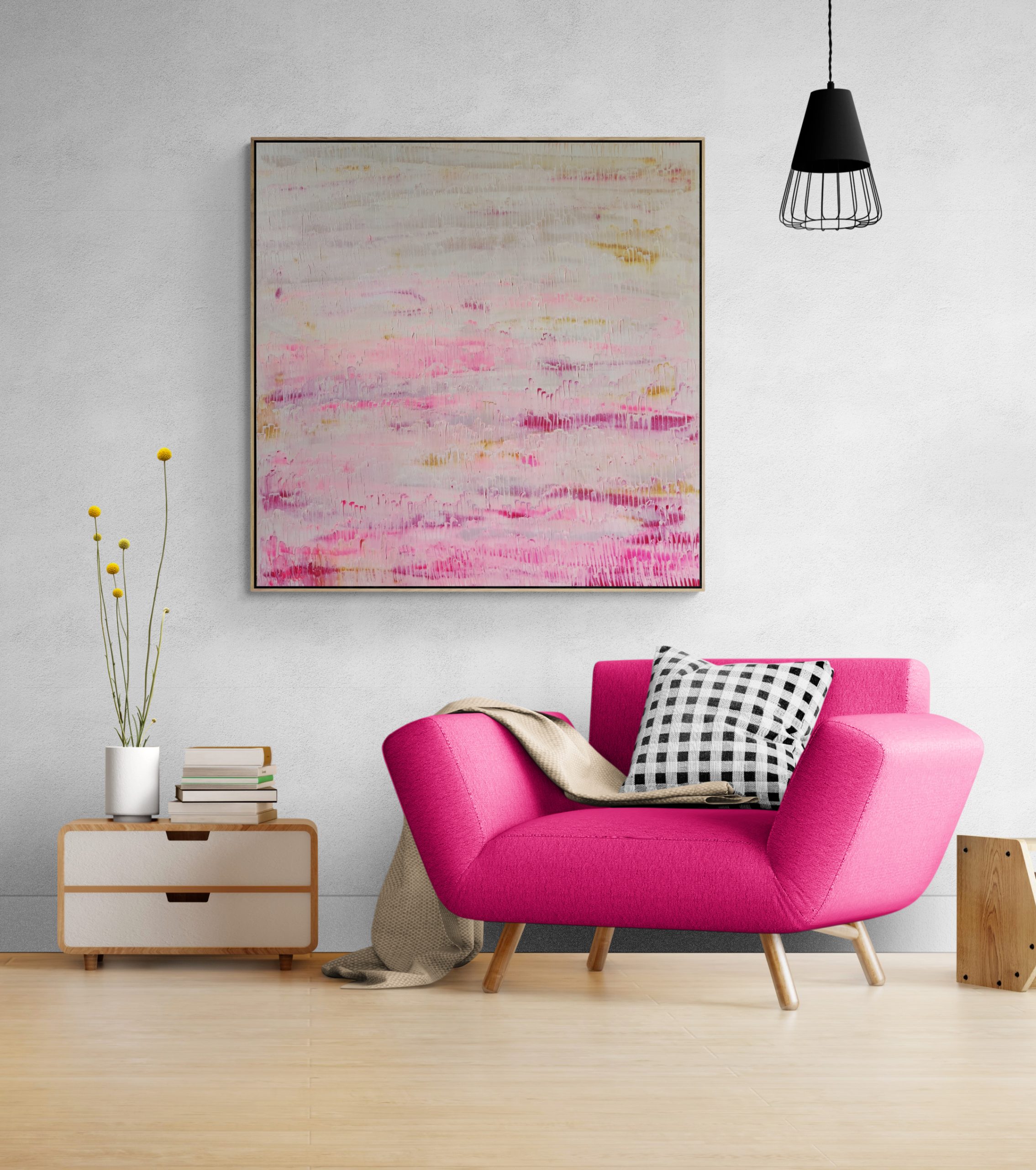 Large Modern Armchair In Living Room (1)