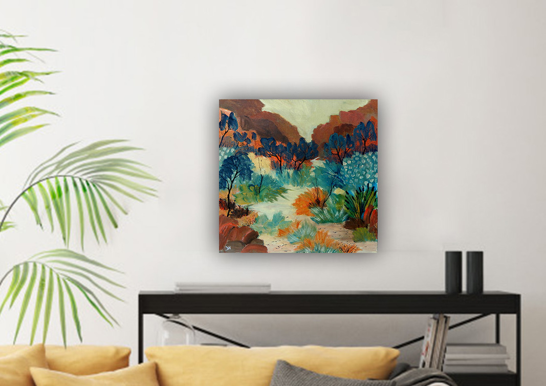 Interior Living Room With Furniture Sofa Blank Photo Frame 124457 013