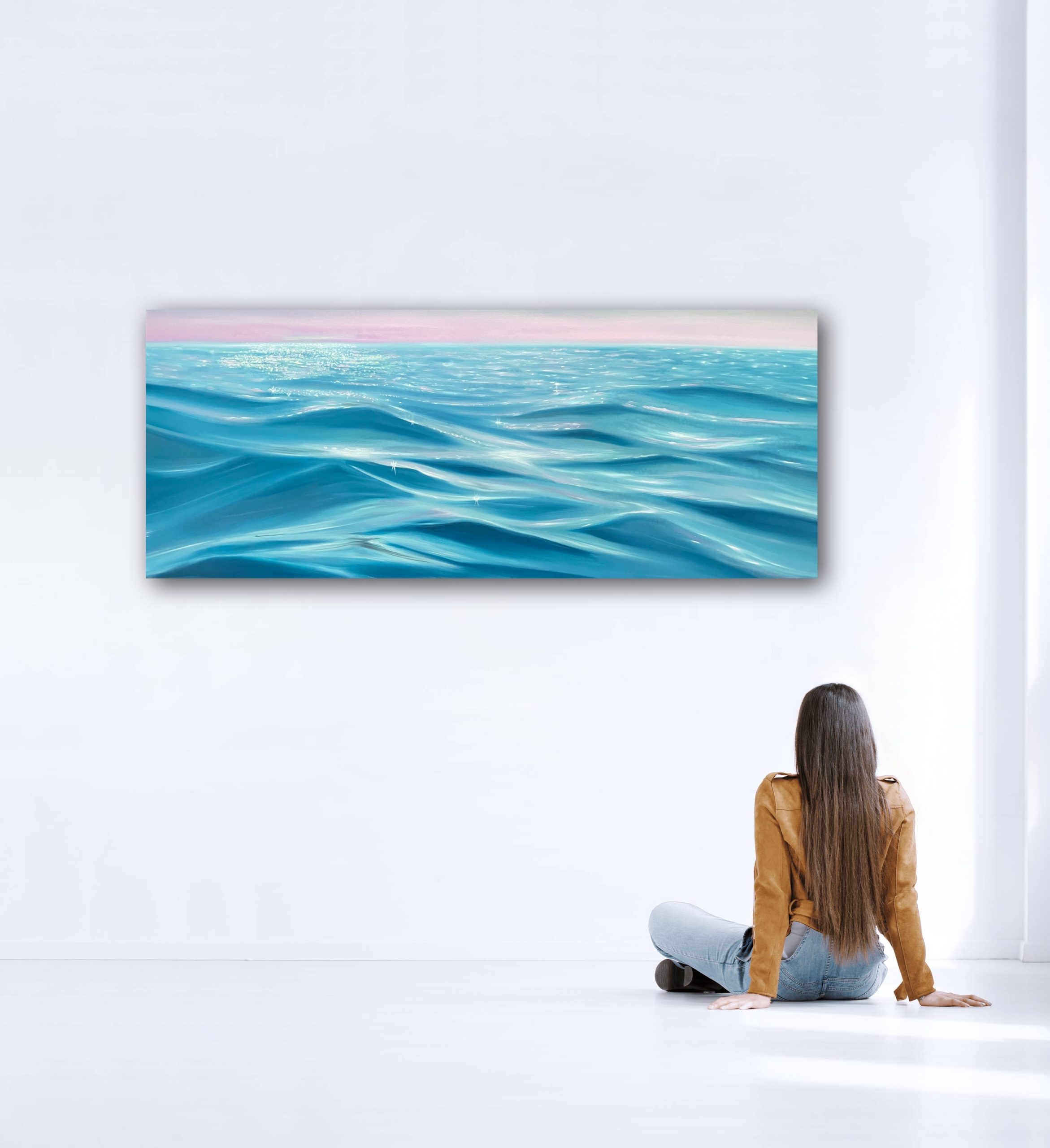 Alanah Jarvis Ocean Art Summer Nights Gallery View