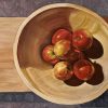 Apples In A Wooden Bowl
