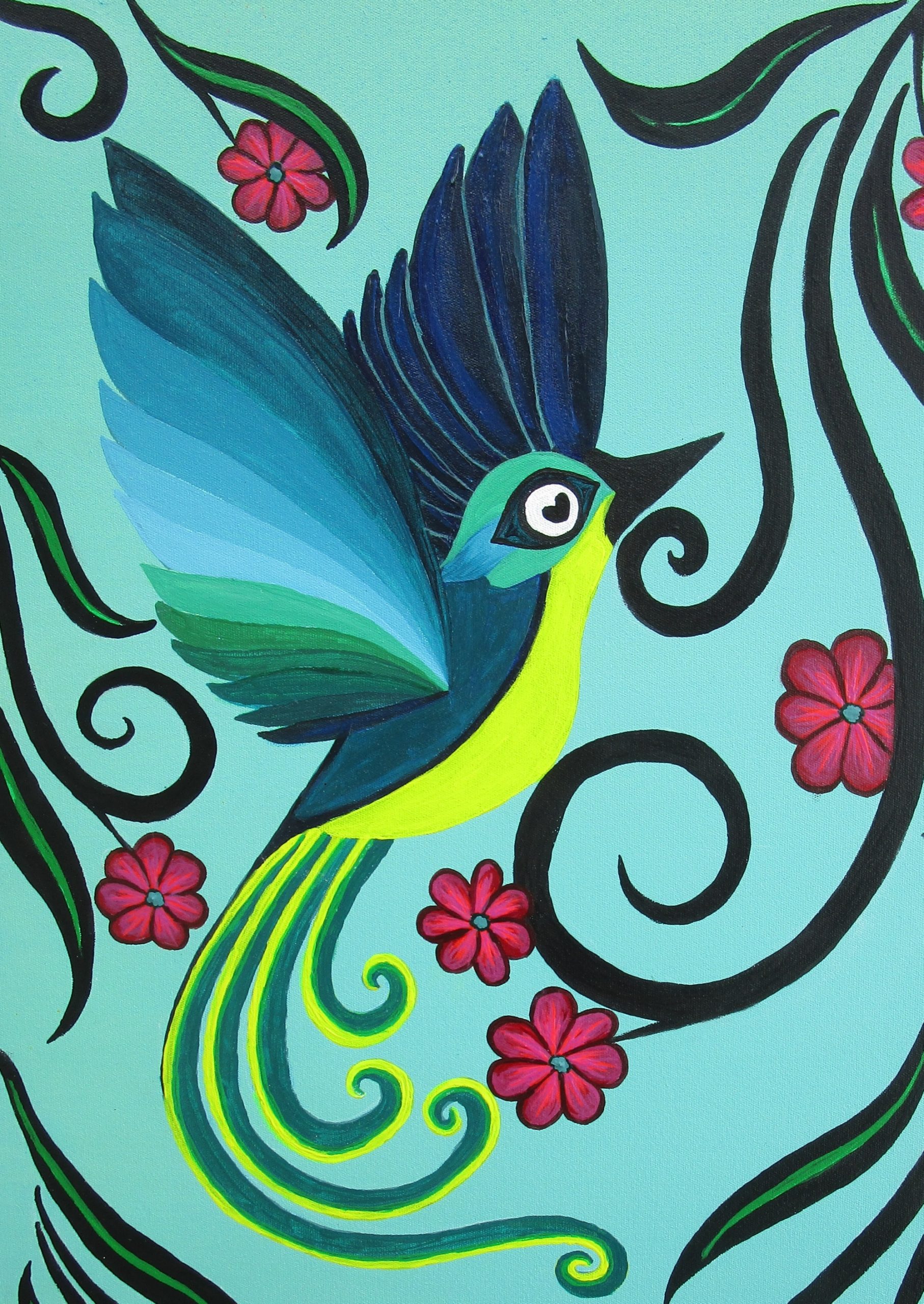 Birds And Blooms (no.13) Zoom