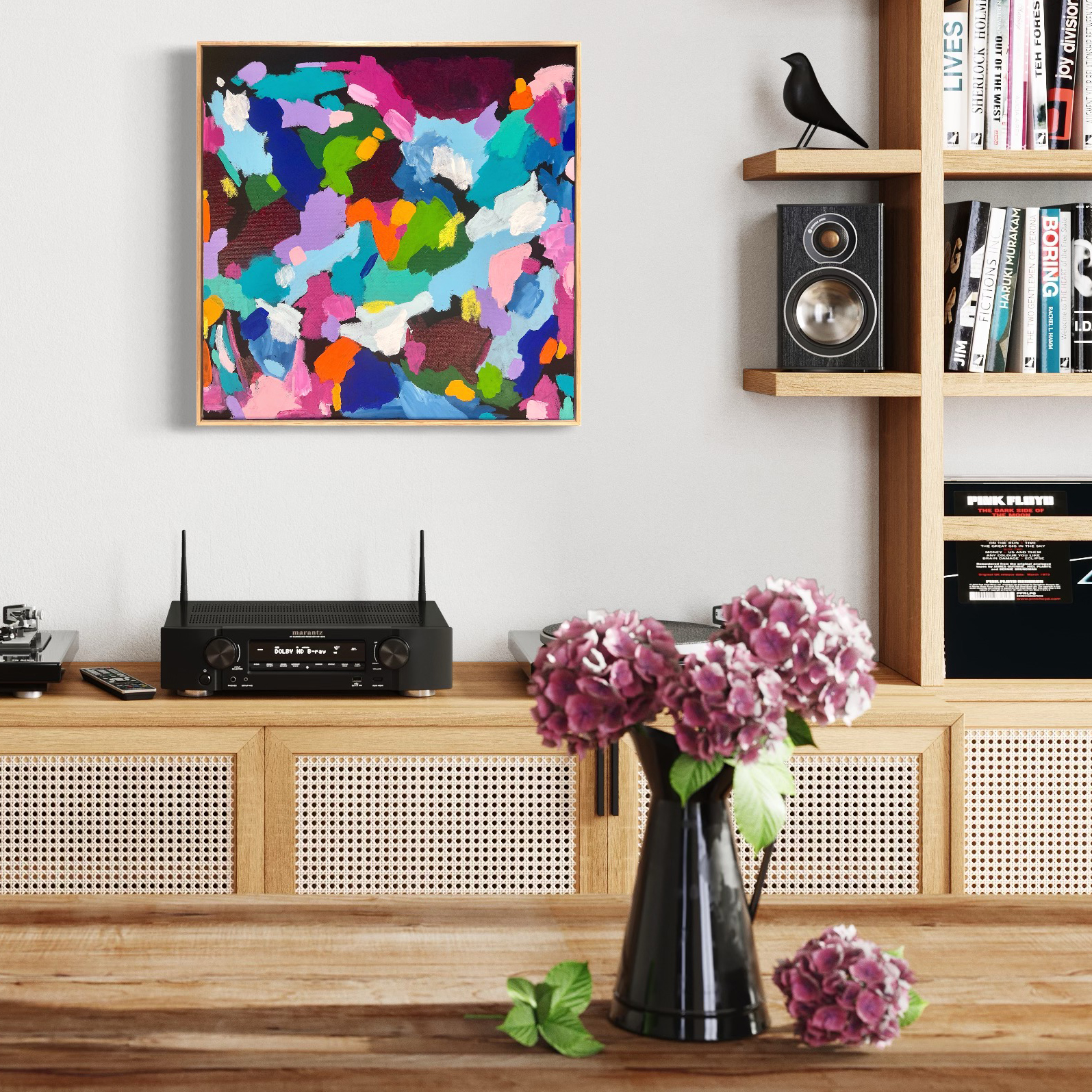 Pieces Of Dreams Rebecca Koerting Australian Abstract Artist Art Lovers Australia Insitu 2