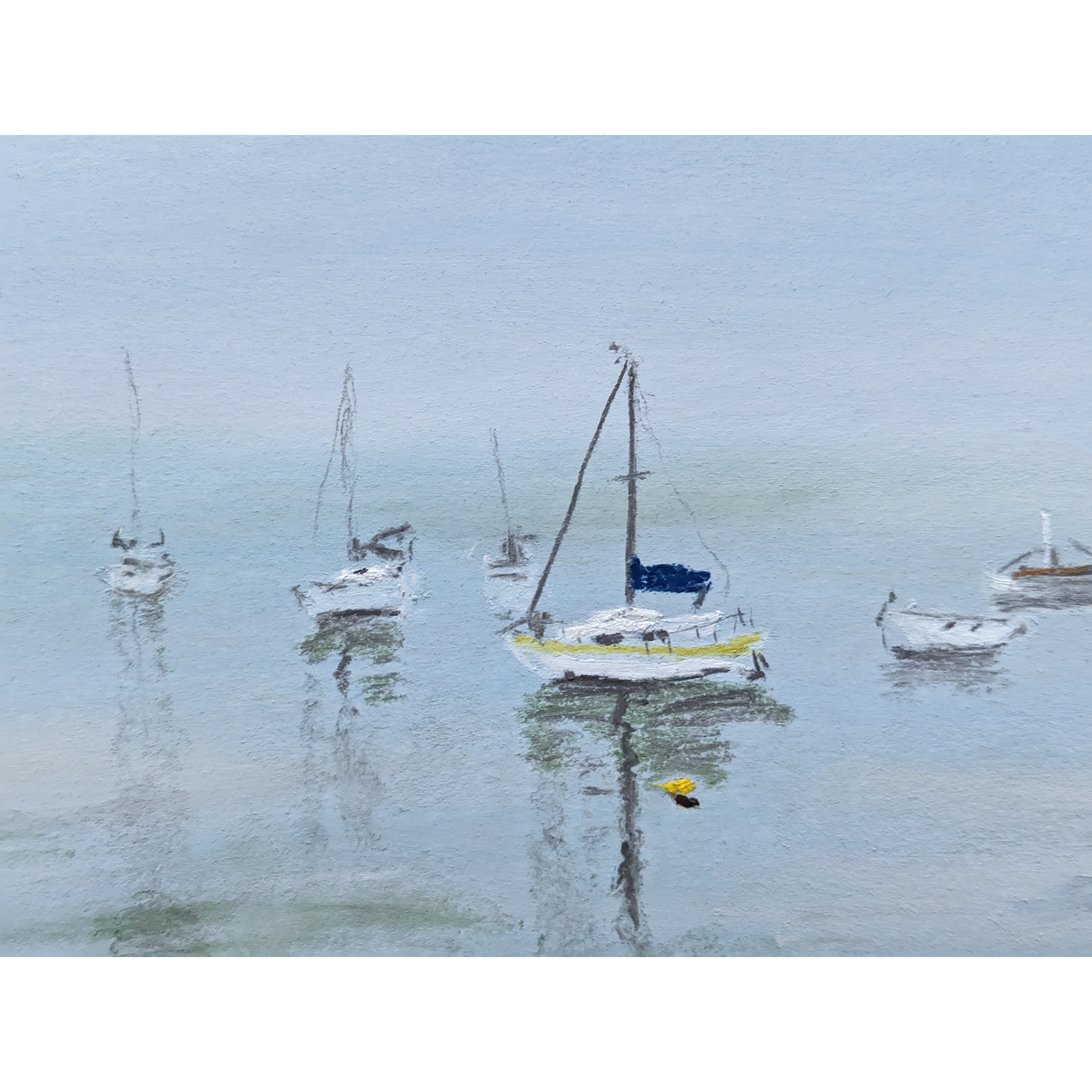 Sam Askin Boats Disappearing Reflections