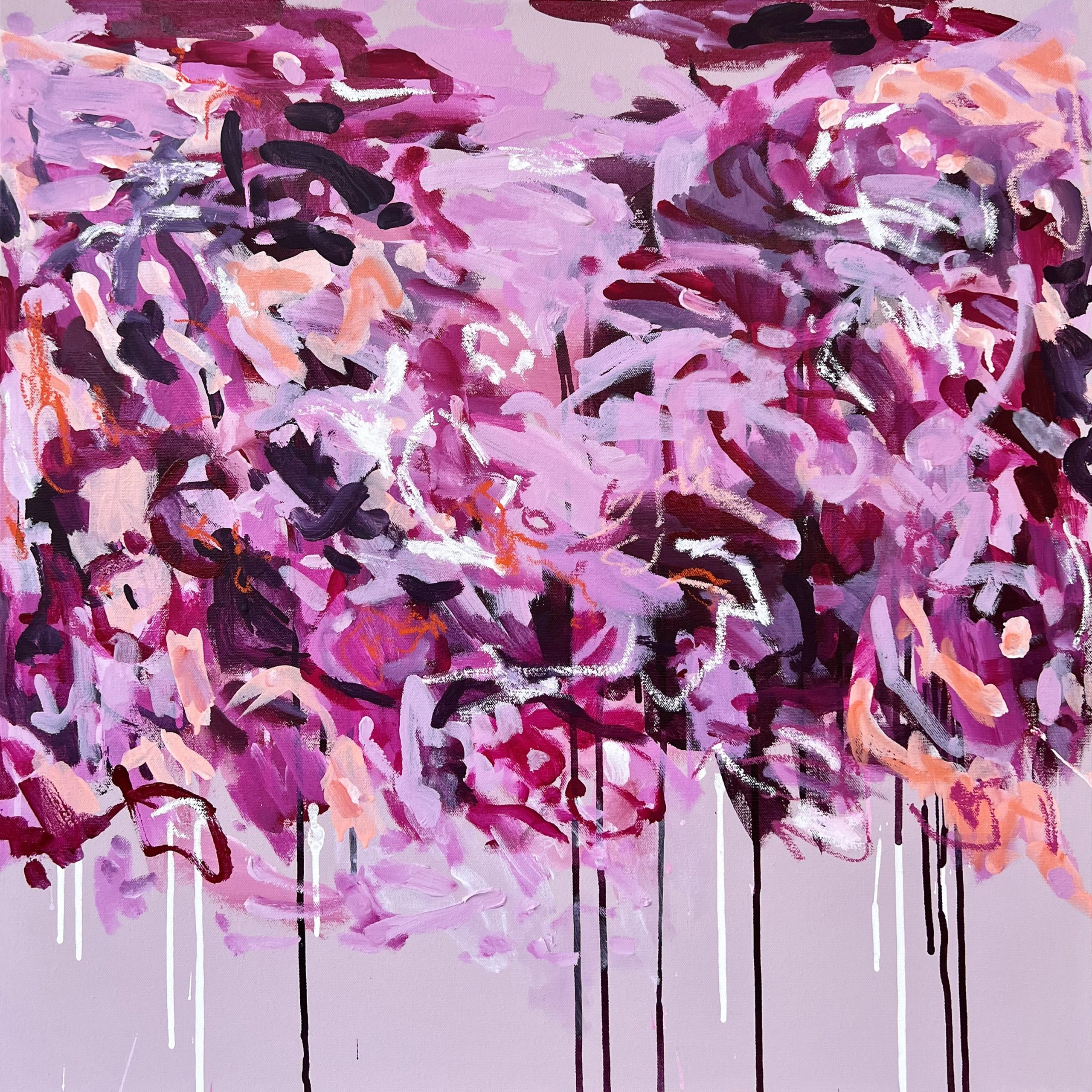 Sweetblush Rebecca Koerting Australian Abstract Artist Art Lovers Australia Primary Ar