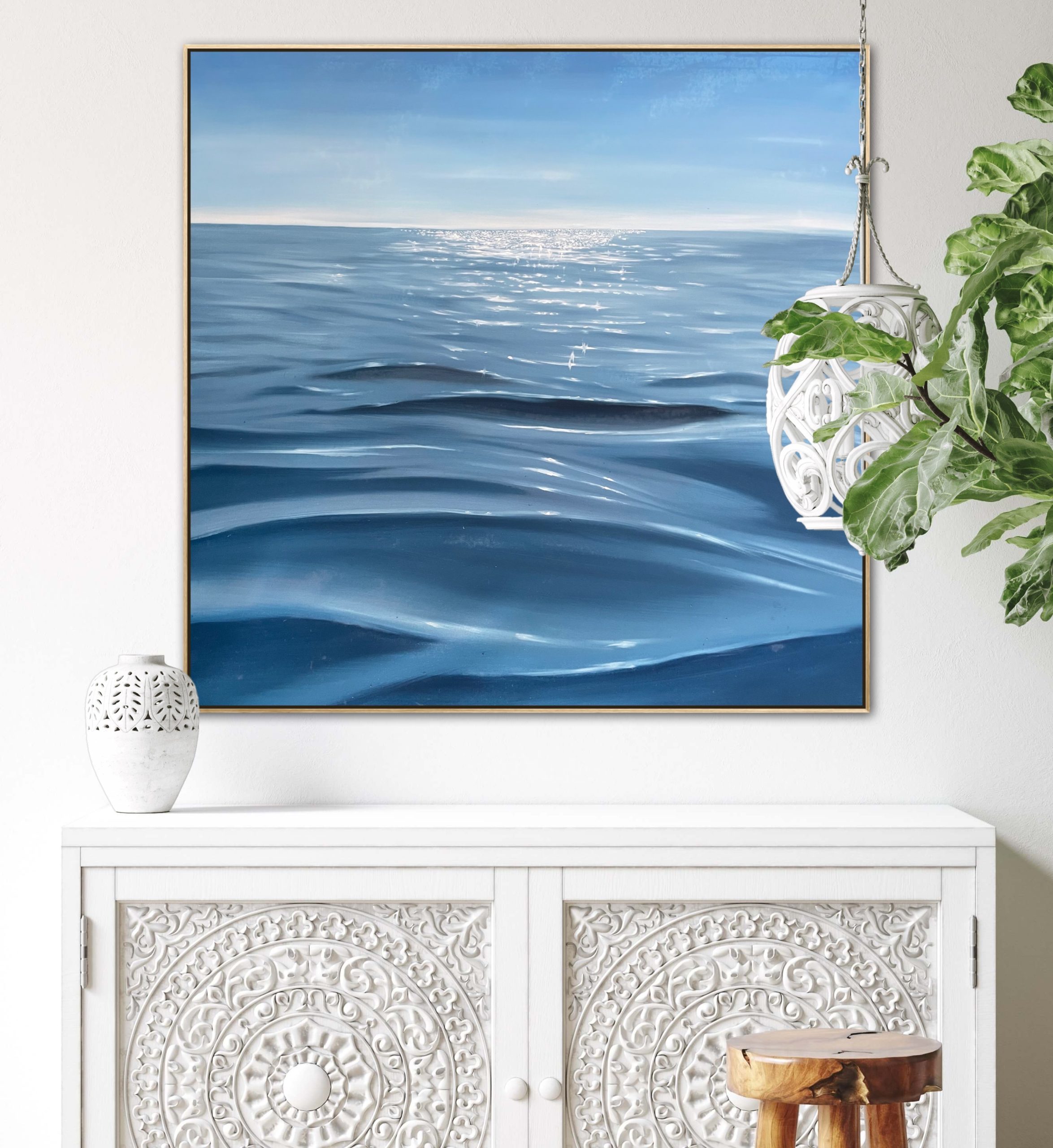 Summer Days At The Coast Alanah Jarvis Ocean Art Tropical Interior