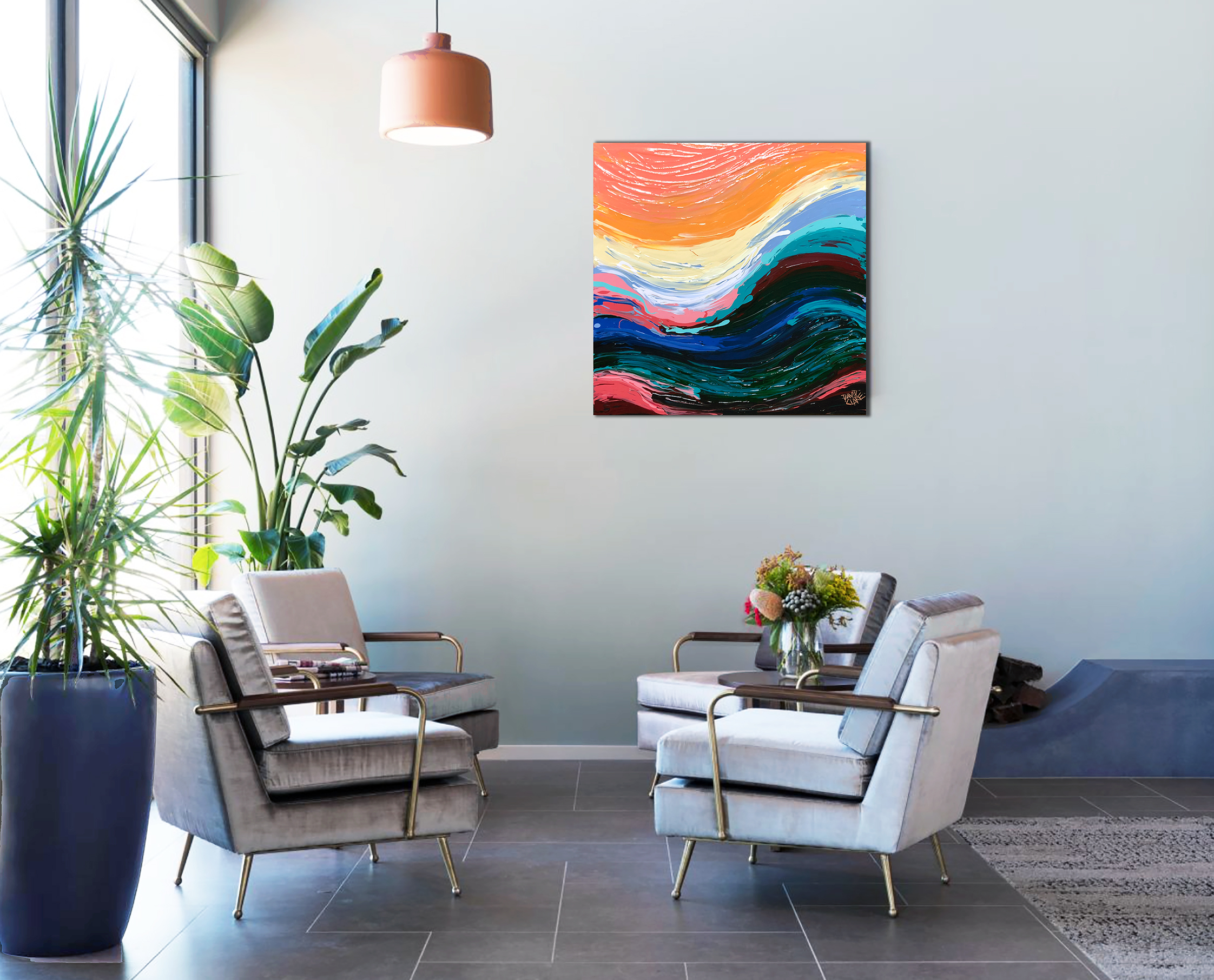 There Is A Light Mock Lr