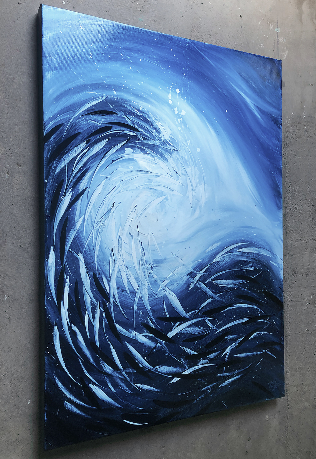 Riding The Wave Left Side Lr