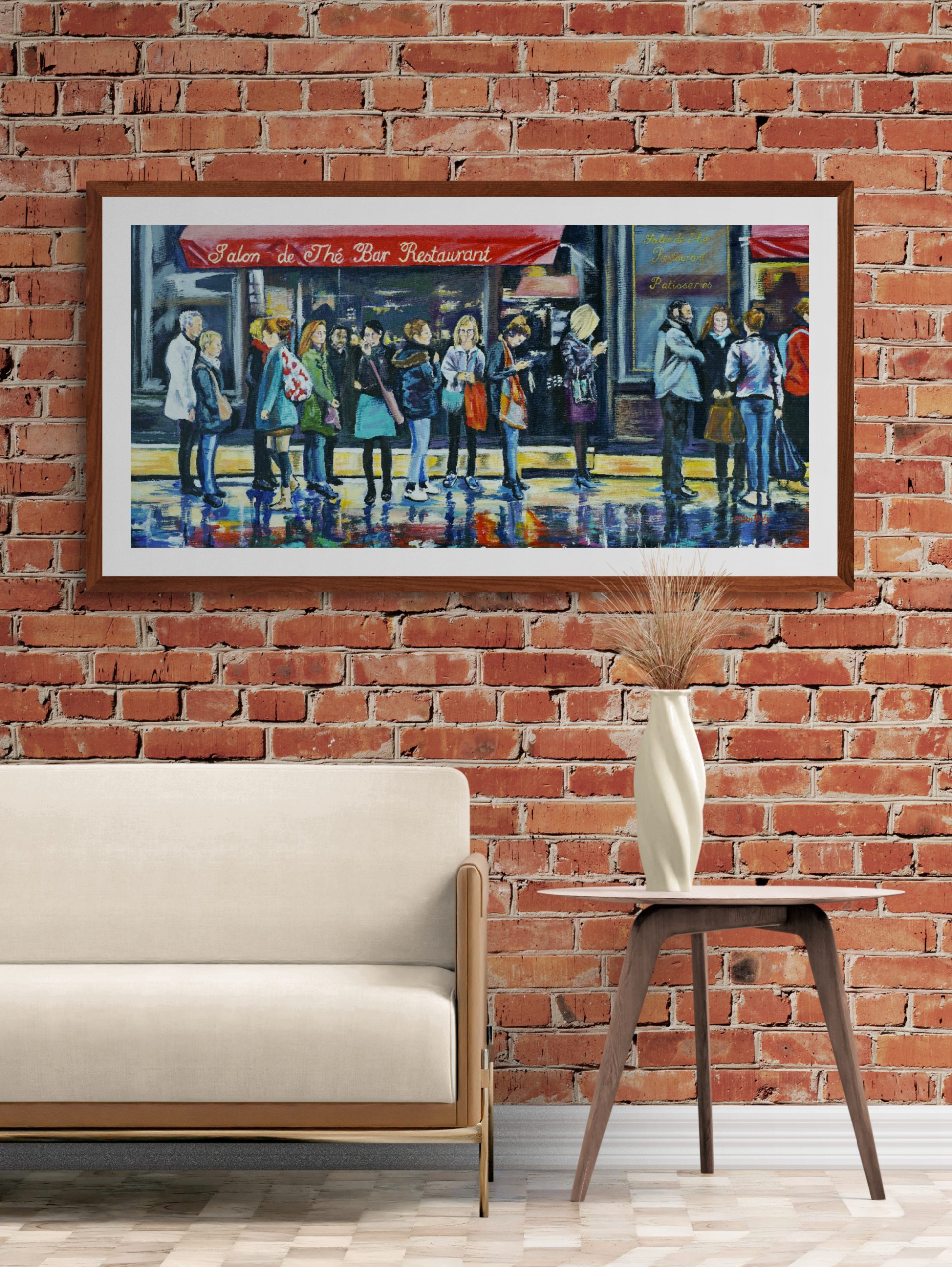 Minimal Living Room With Sofa And Table (1)