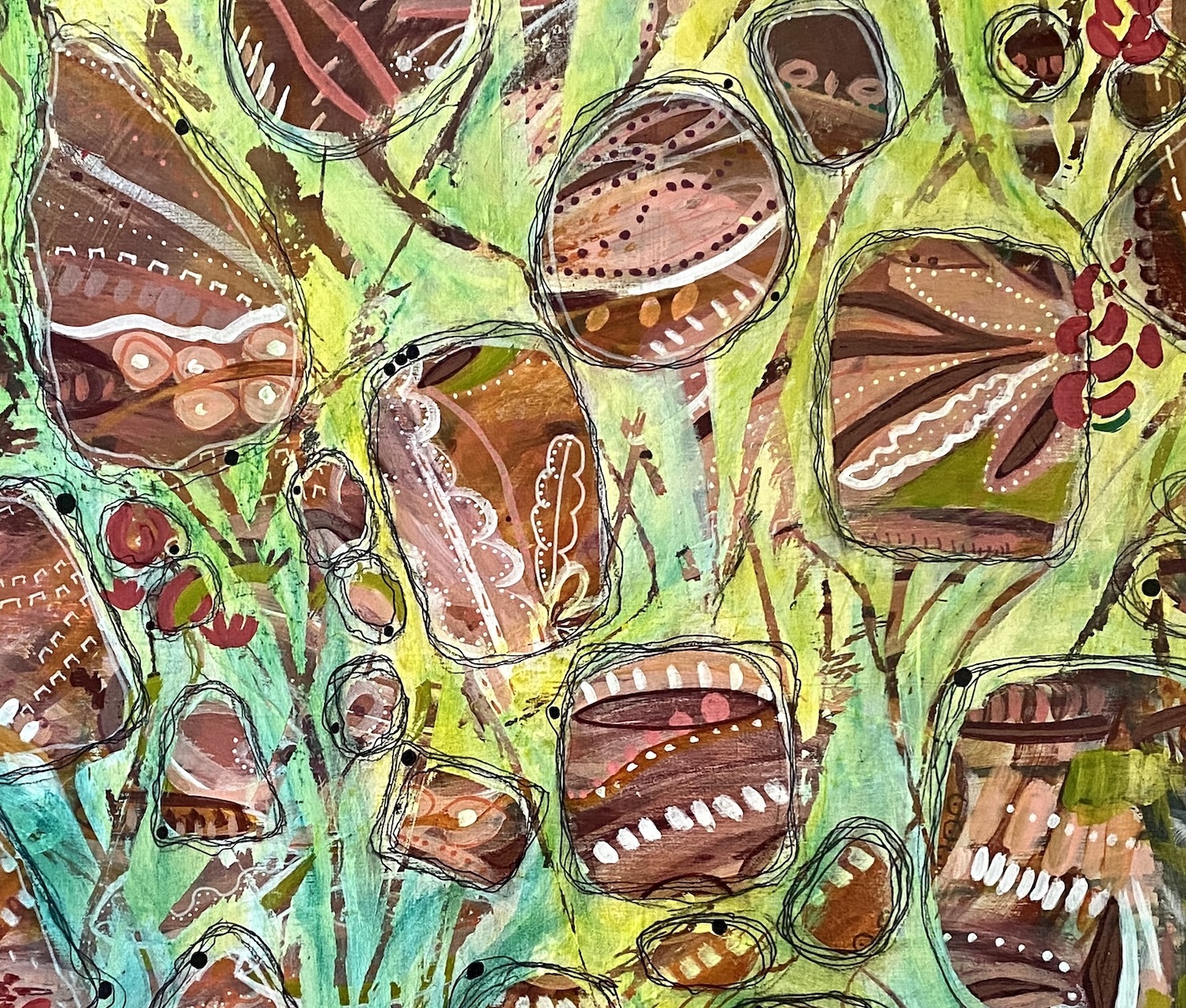 Field Of Dreams Closeup Wendy Peters