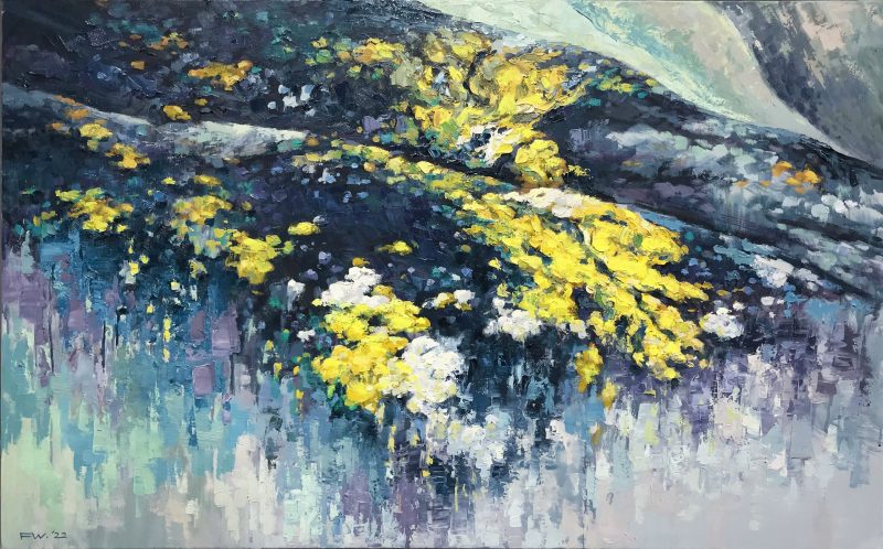 Floral rock No 8