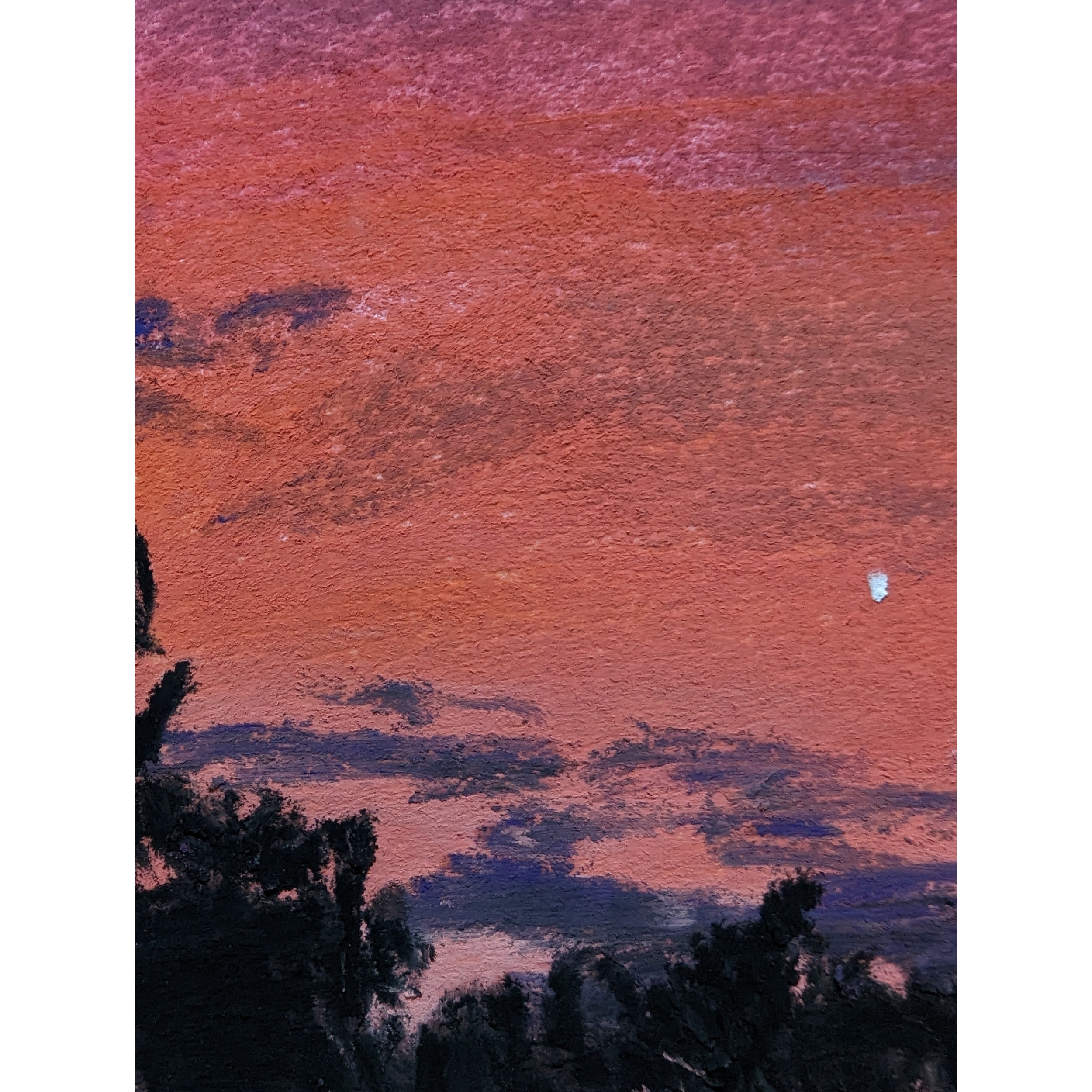 Sam Askin Red Sunset Sky