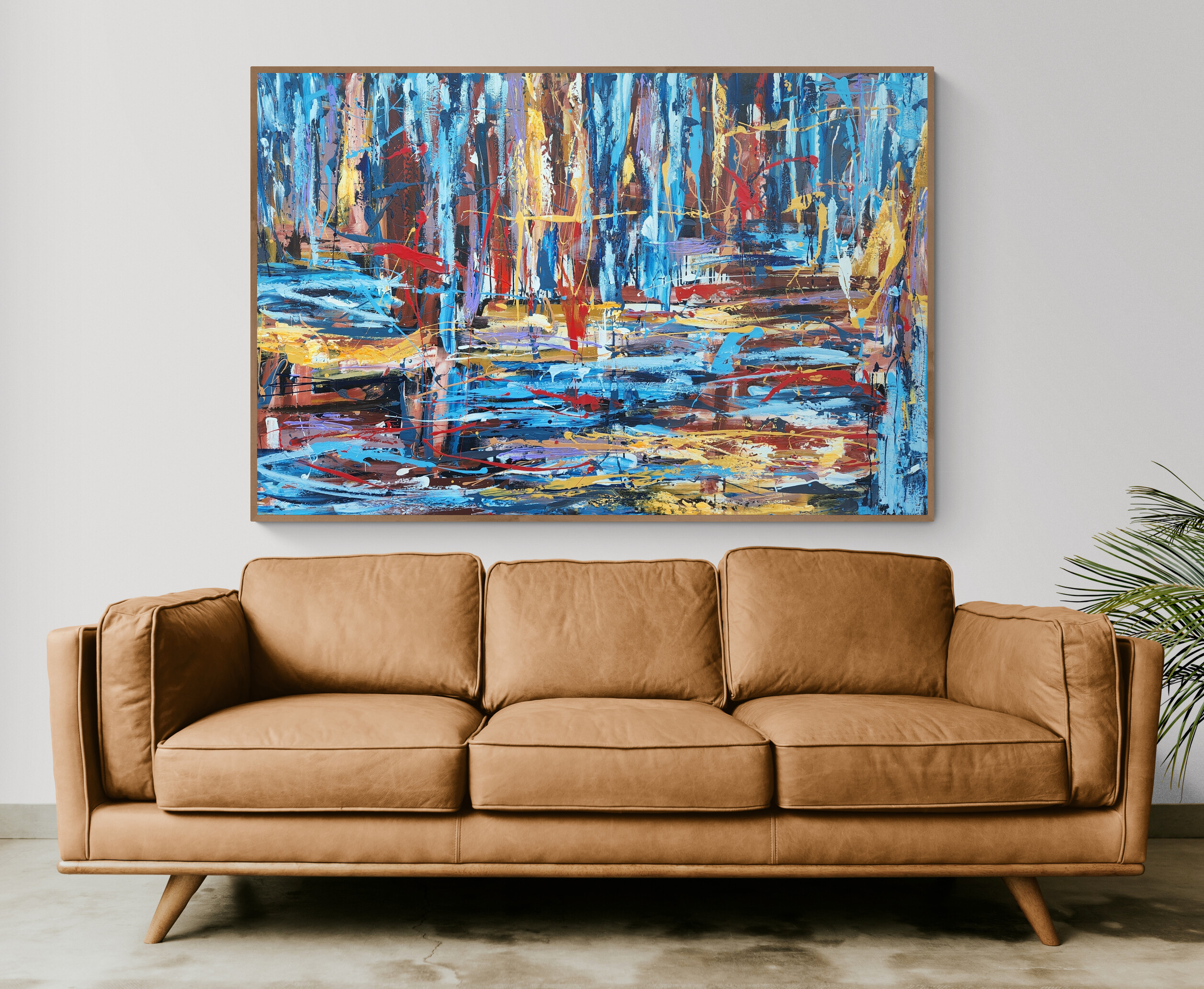 Alina Zorkina Abstract Tea Trees Abstract