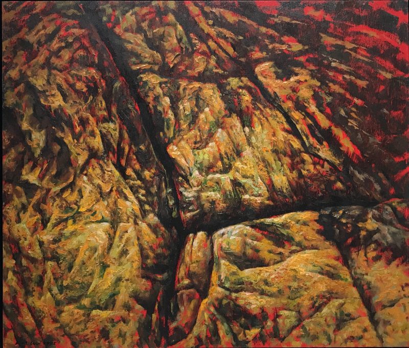 Floral rock No 1