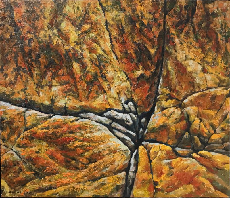 Floral rock No 2