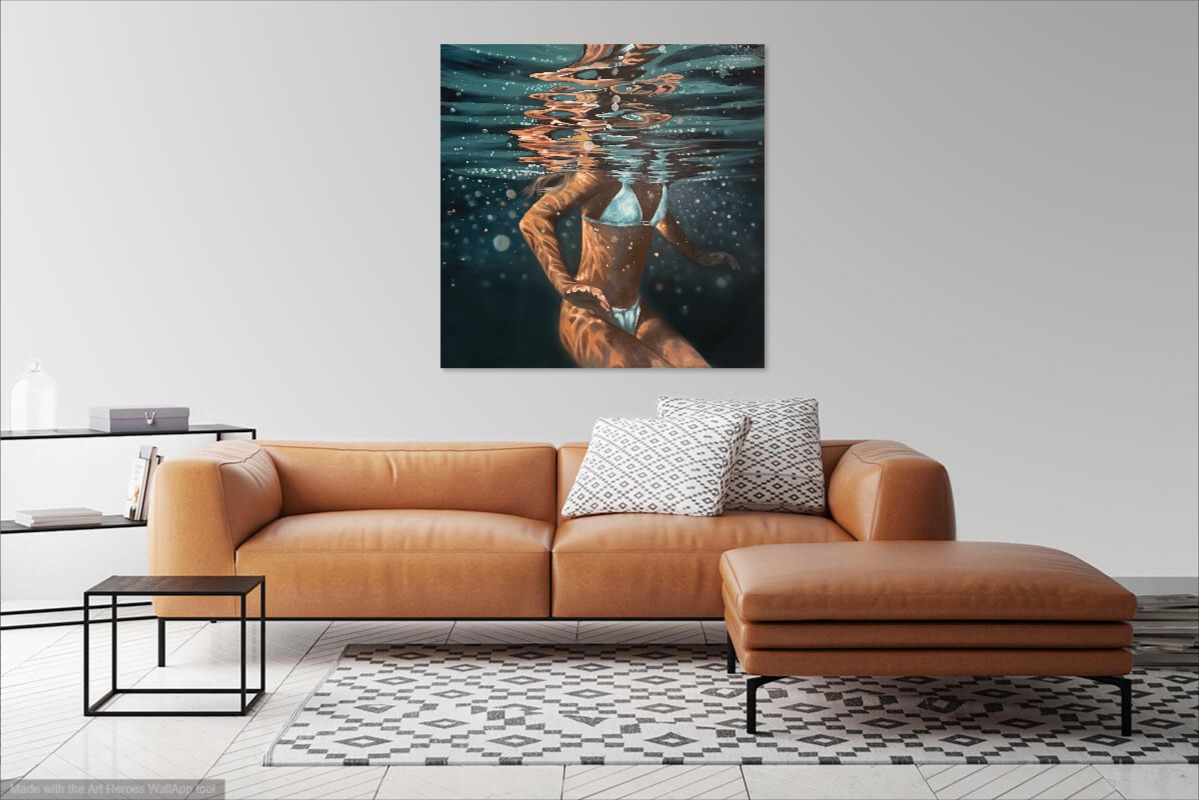 Amanda Cameron Stolen Moments On Wall