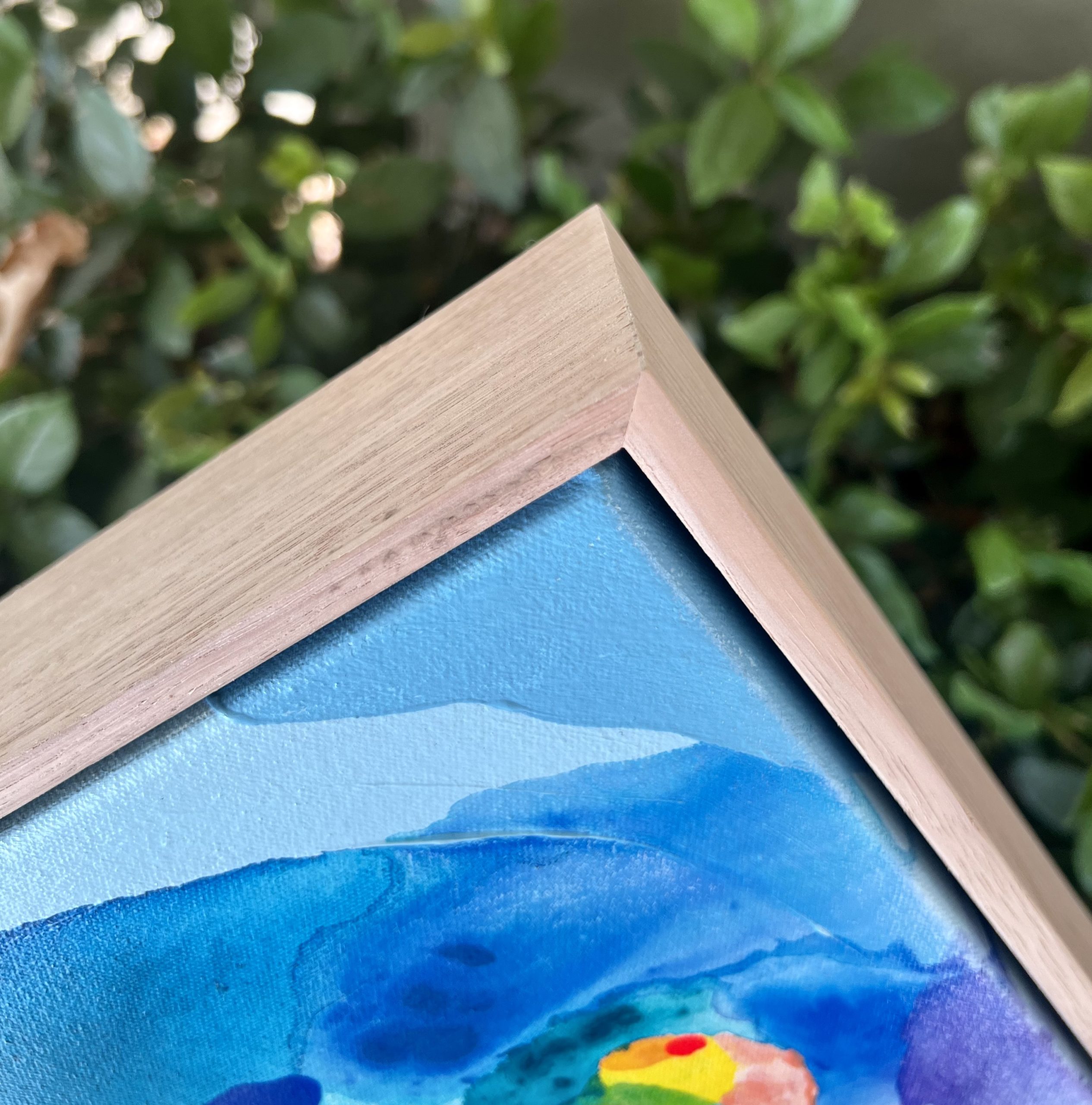 Ocean Reef Rebecca Koerting Australian Abstract Artist Bright Coral Reef Edge