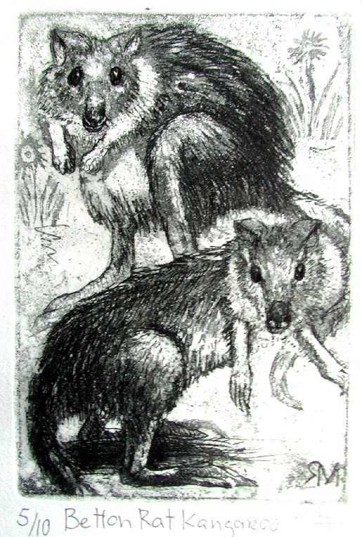 Betton Rat Kangaroo Ltd Ed Print