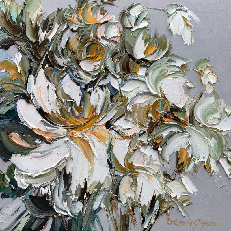 White magnolia No 14