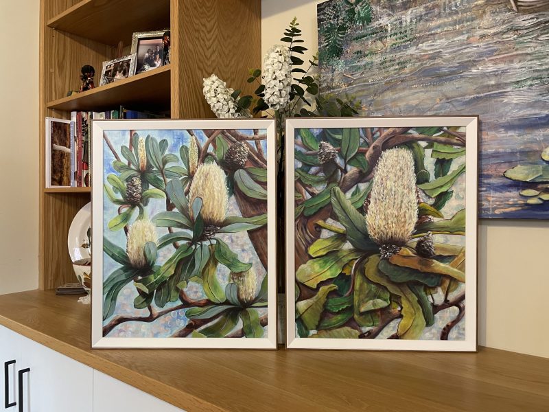 Banksia Diptych