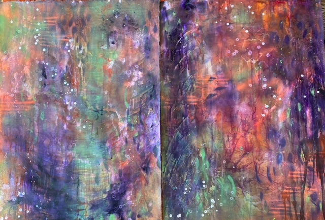 Chaos & Confusion Diptych