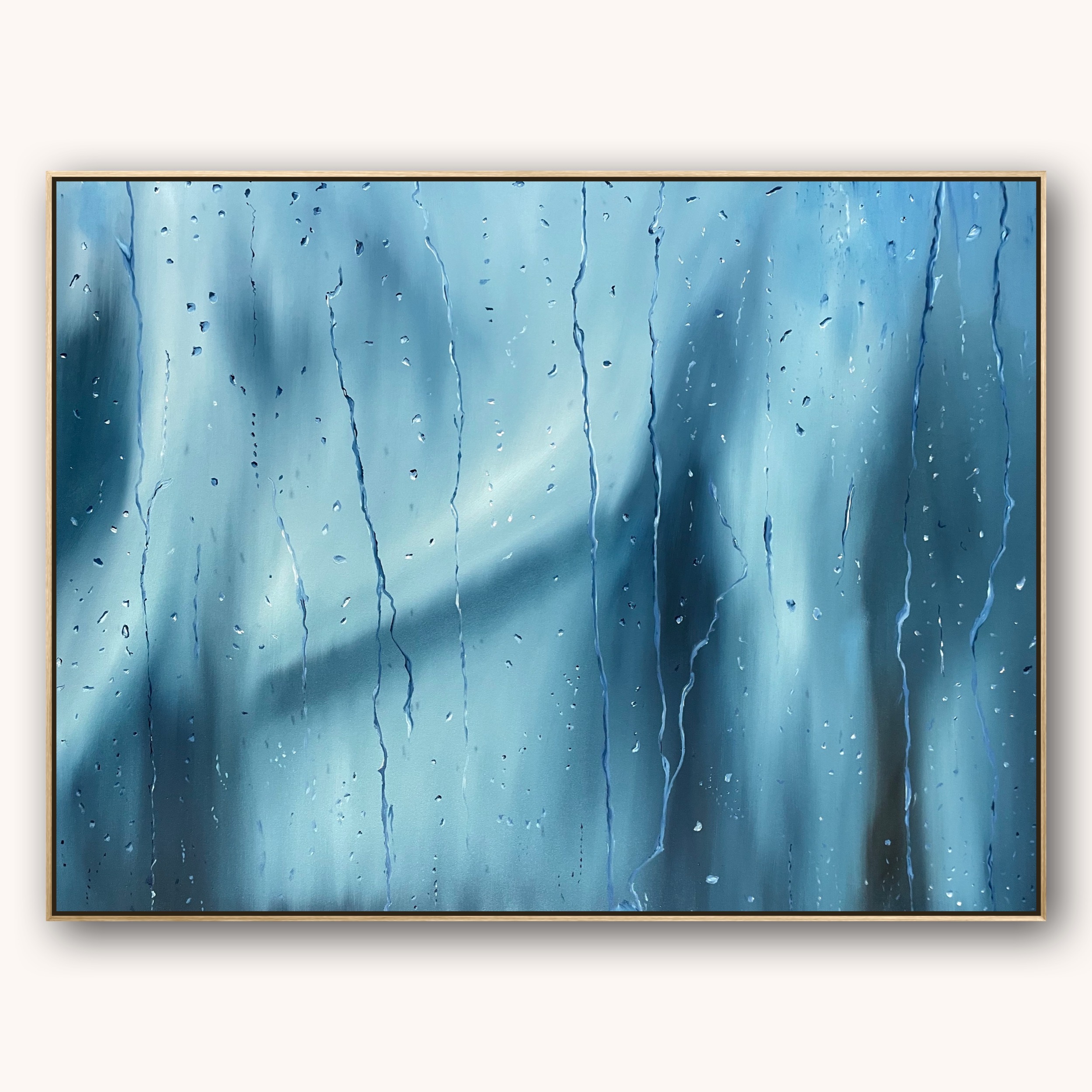 Alanah Jarvis Dancing In The Summer Rain On White Wall