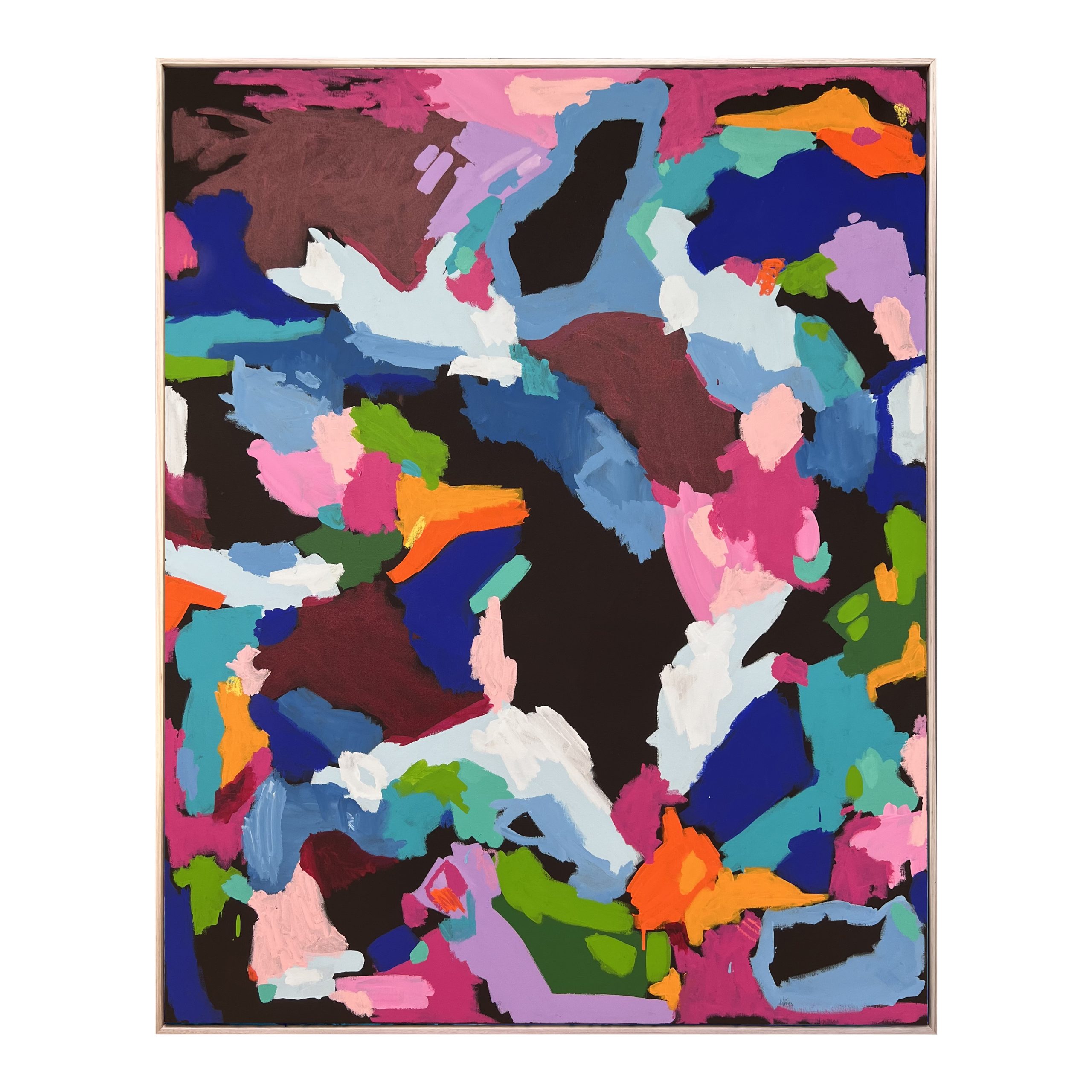 Dreams I Will Never Forget Rebecca Koerting Australian Abstract Artist Bright Art Lovers Australia Frame