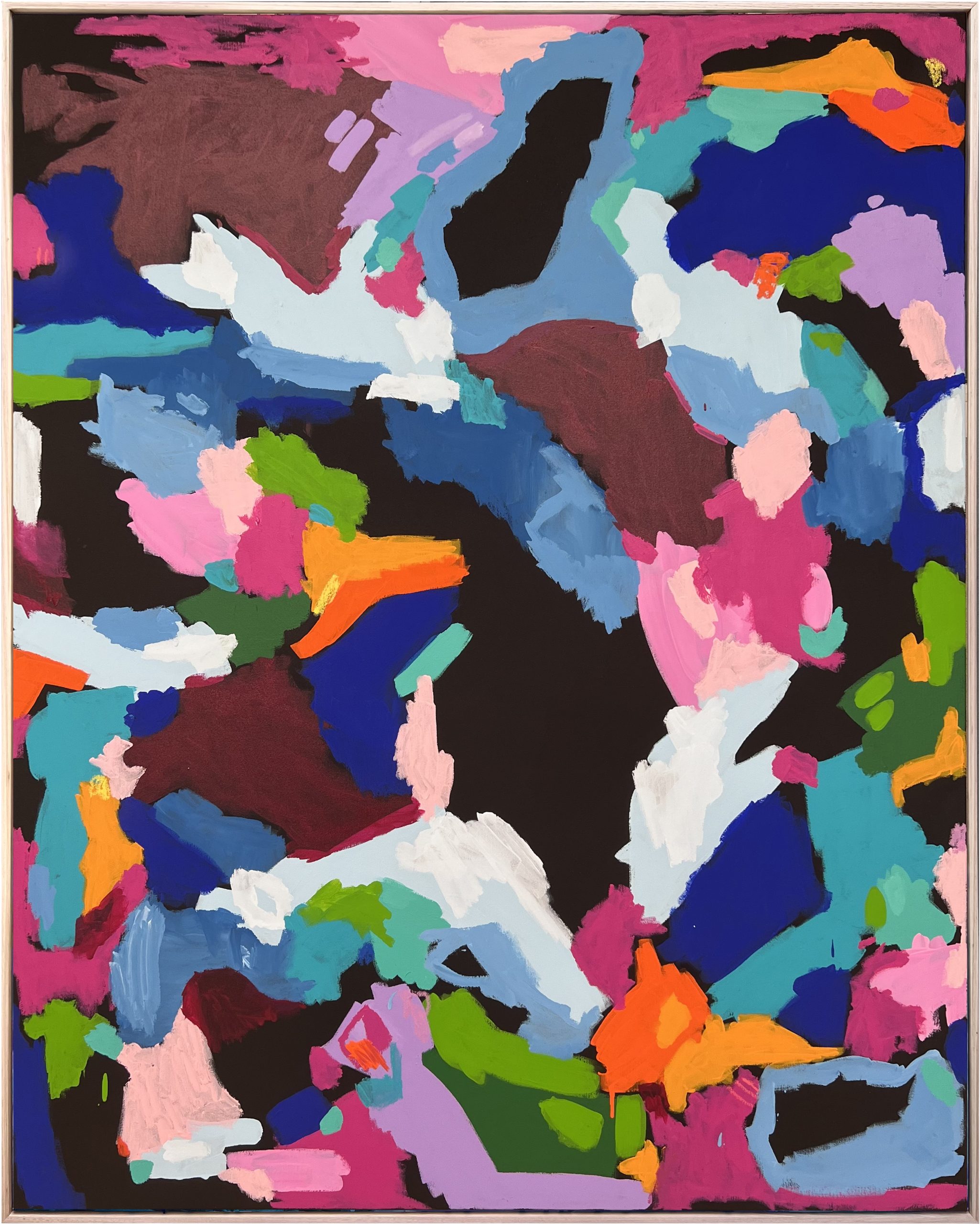 Dreams I Will Never Forget Rebecca Koerting Australian Abstract Artist Bright Art Lovers Australia Framear