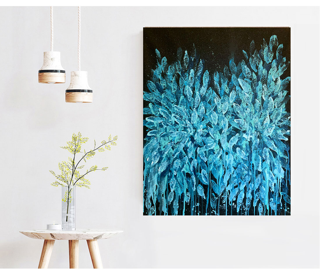 Sydney Artist Leni Kae As The Frost Melts Living Room Interior Design Bird Painting Art Sm
