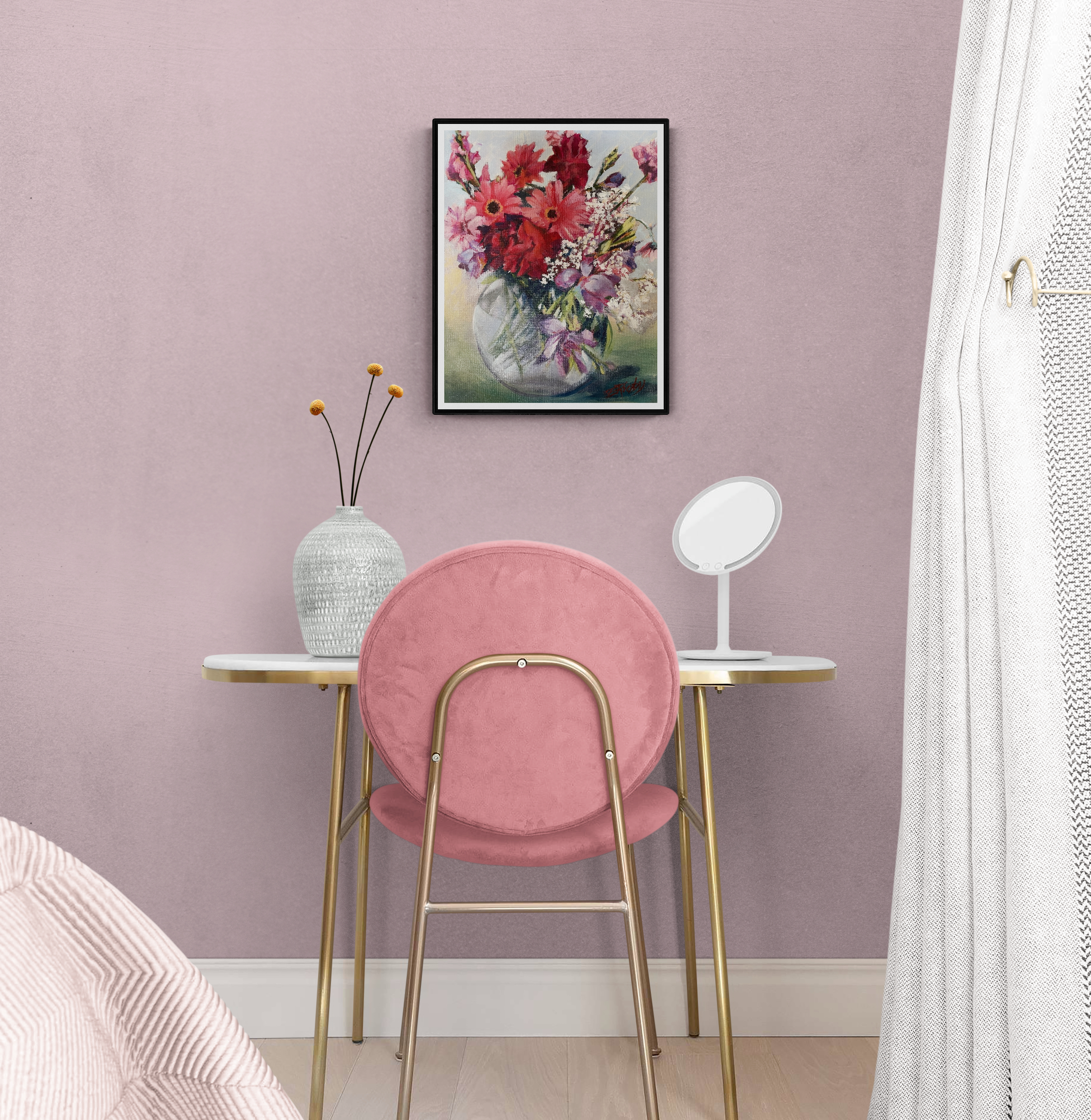 Bedroom With Vanity Table (15)