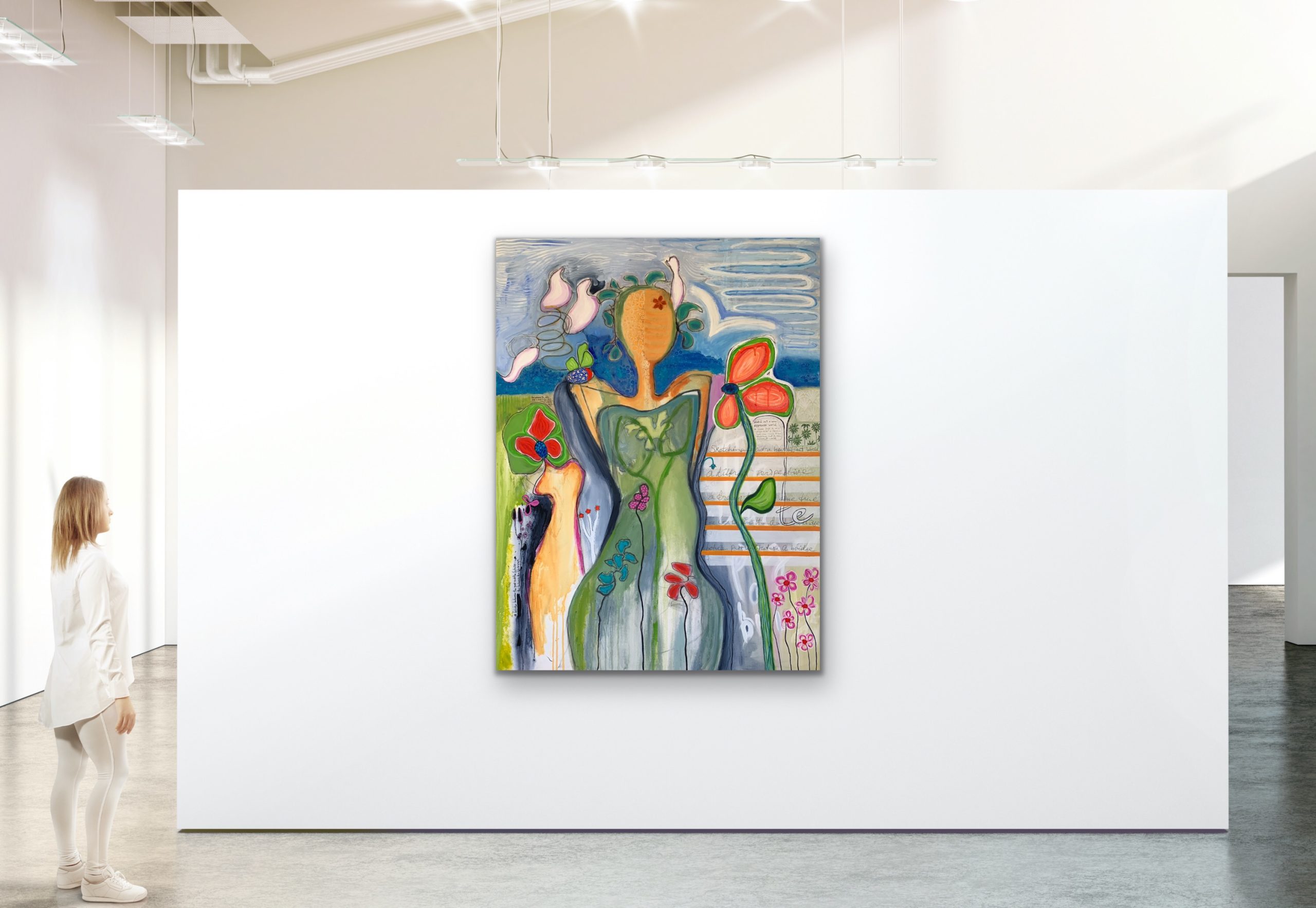 The White Page Insitu White Wall