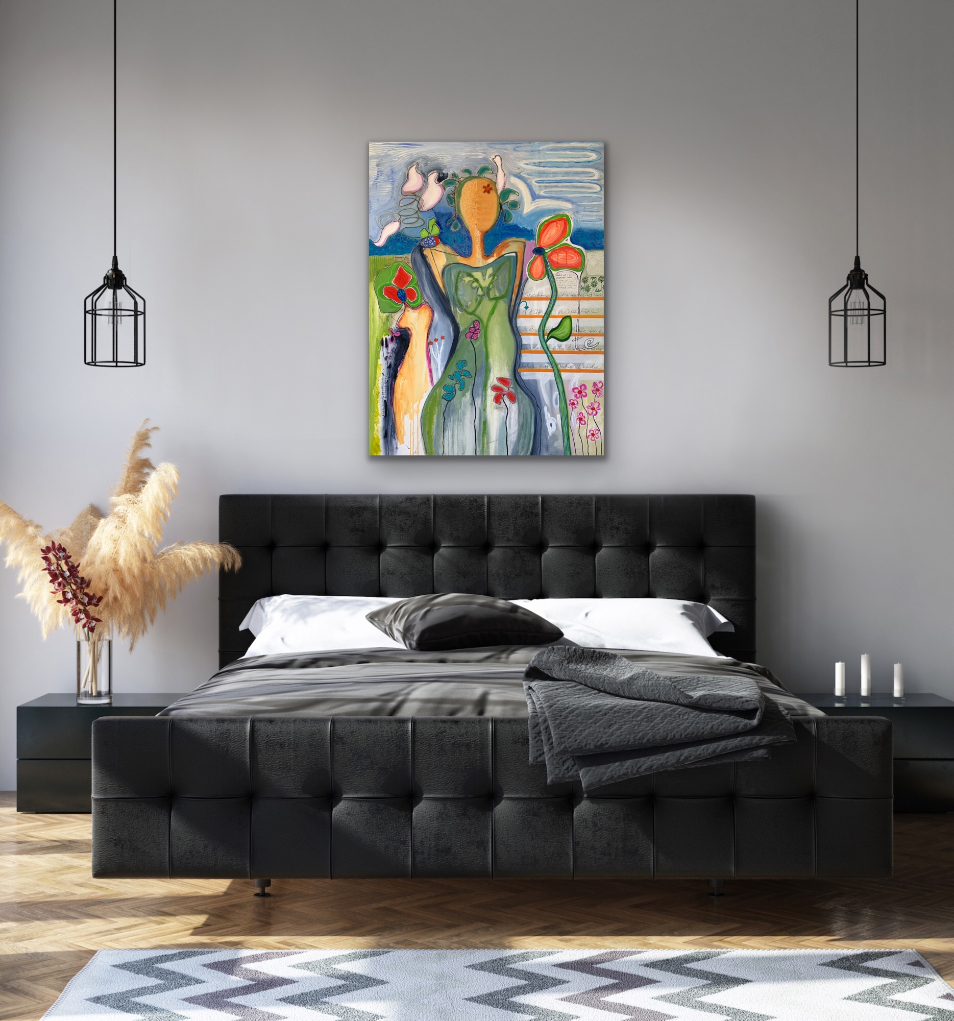 The White Page Insitu Bedroom